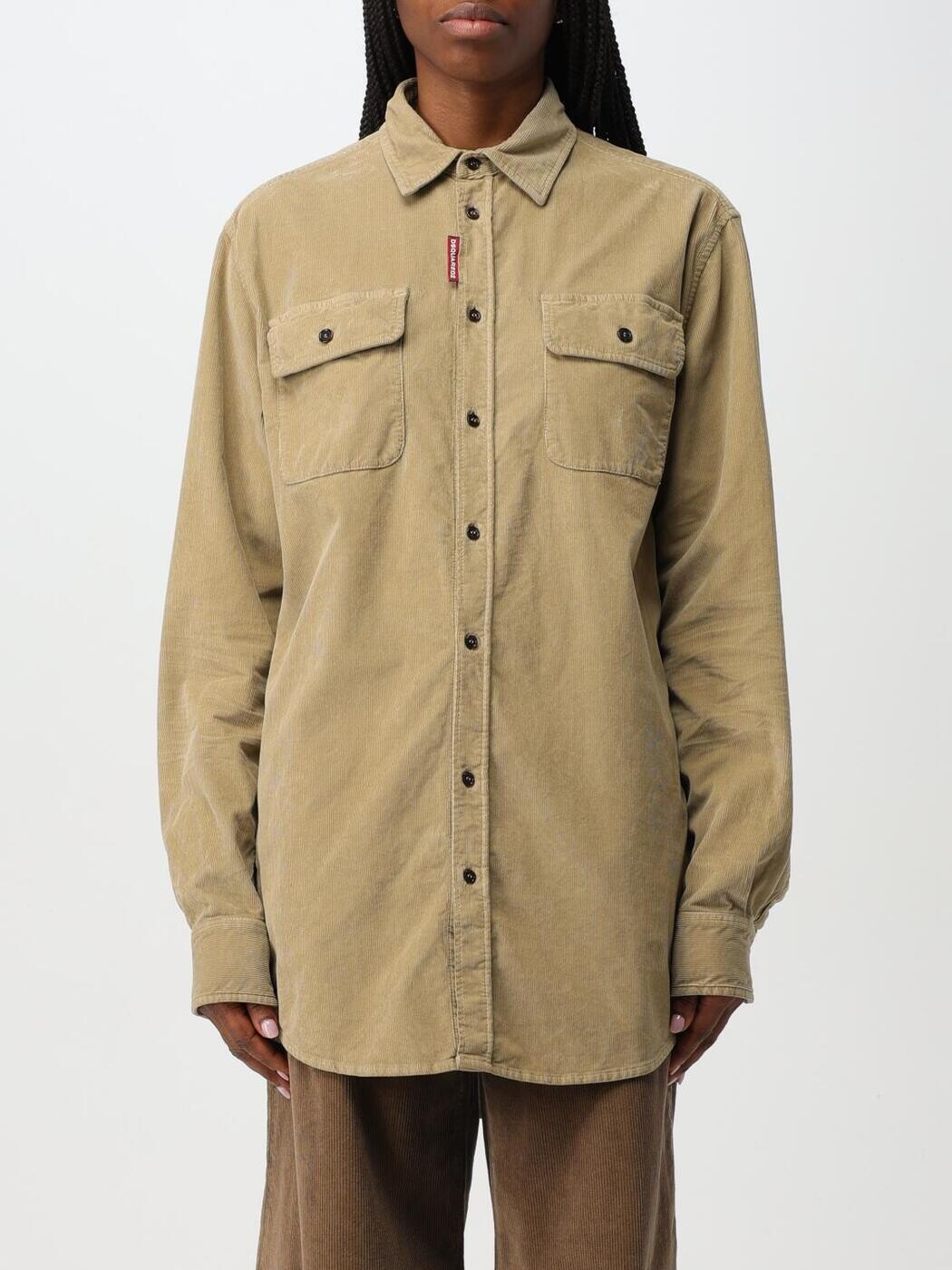 ディースクエアード DSQUARED2 シャツ レディース ベージュ Shirts S75DL0683S54097 関税 送料無料 ラッピング無料 2024AW gi