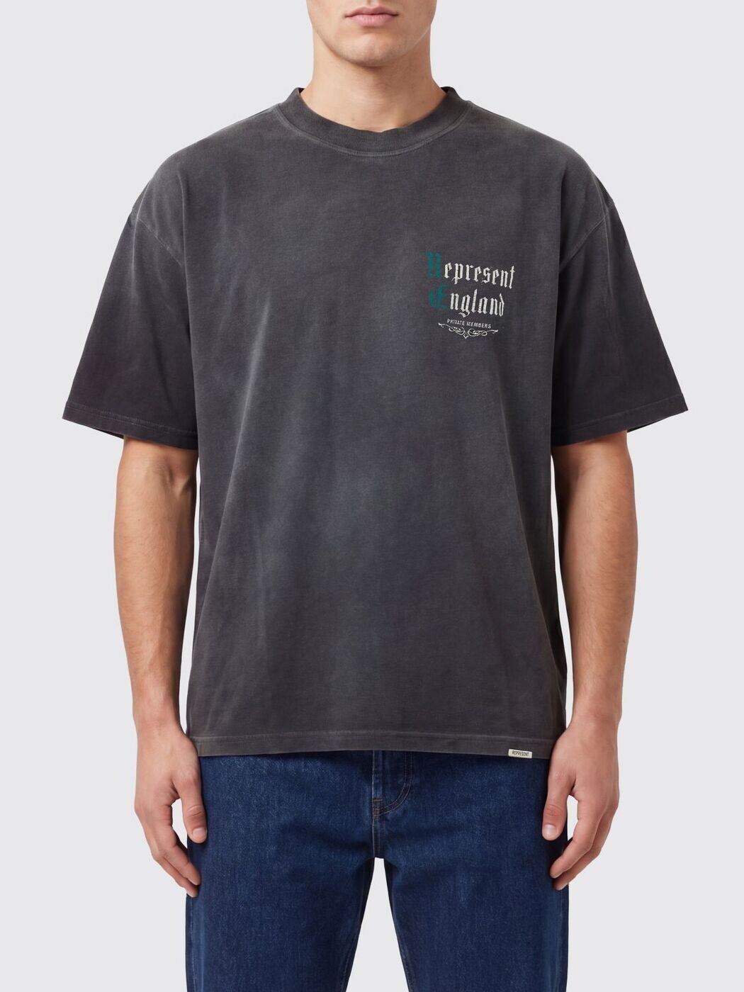 リプレゼント REPRESENT Tシャツ メンズ ブラック T-shirts MLM101231 Black 関税 送料無料 2026AW gi