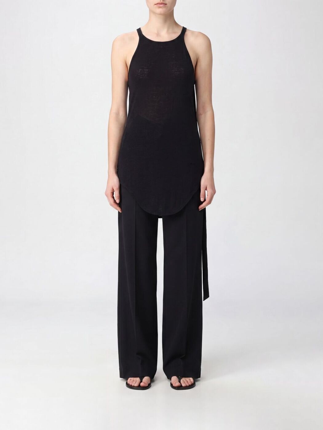 リック・オウエンス・ダークシャドウ RICK OWENS DRKSHDW Tシャツ トップス レディース ブラック T-shirts and tops DS01F4112BH Black 関税 送料無料 2026SS gi