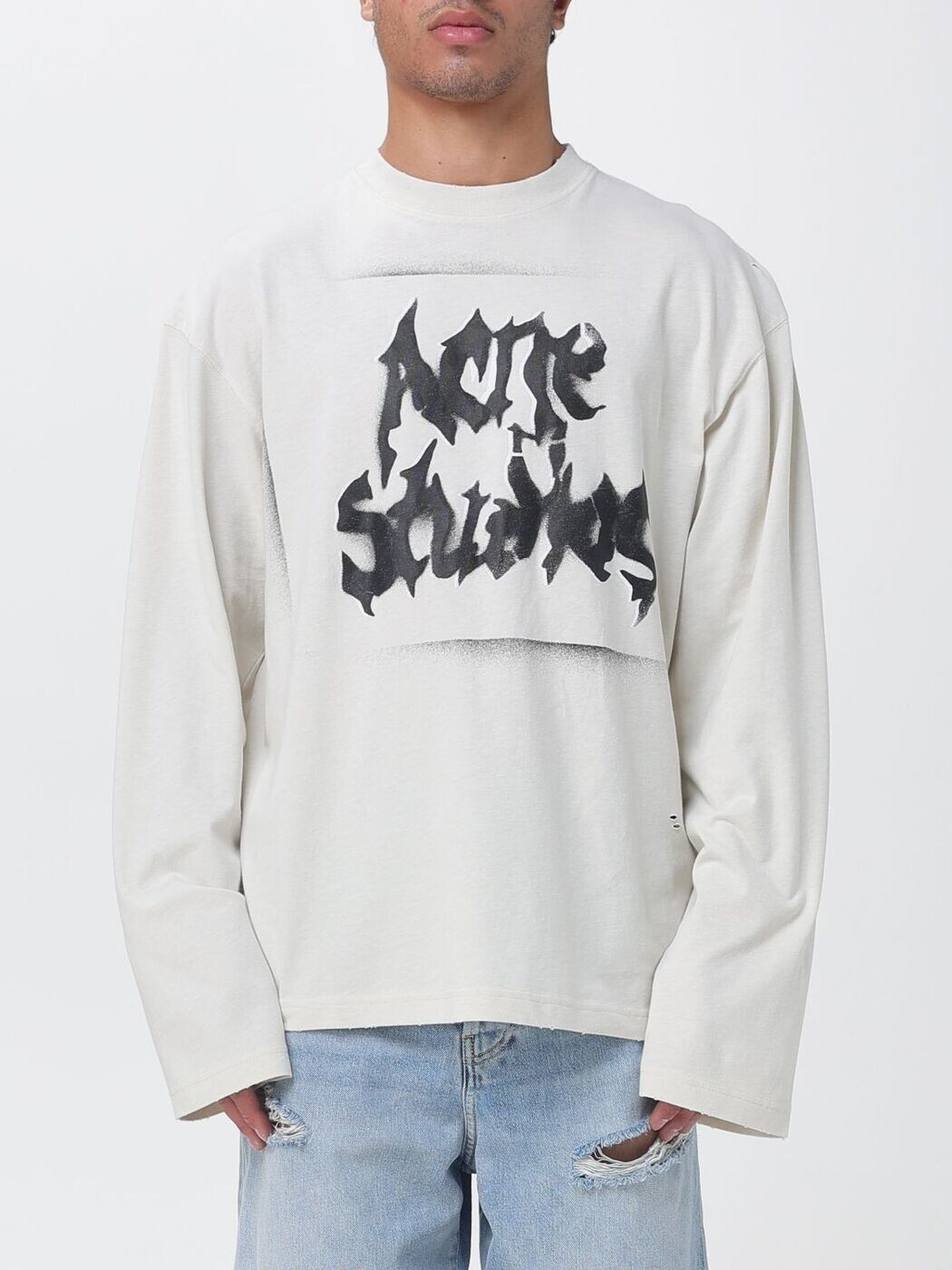 アクネ ストゥディオズ ACNE STUDIOS ポロシャツ メンズ ホワイト Polo shirts CL0444 White 関税 送料無料 2026AW gi