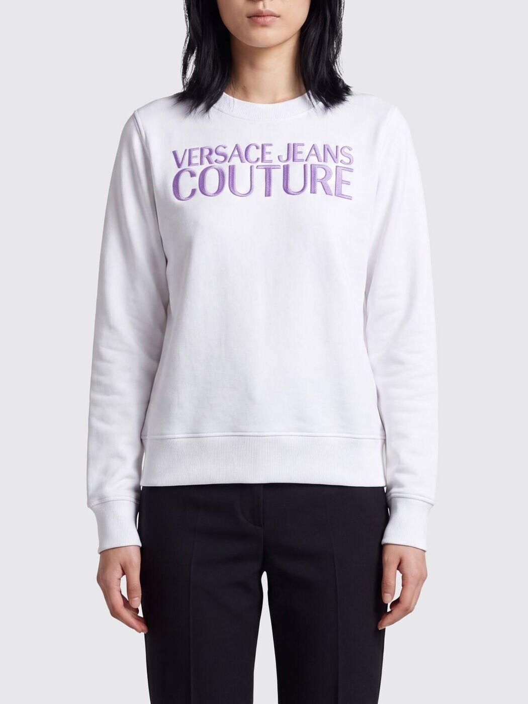 ヴェルサーチェ・ジーンズ・クチュール VERSACE JEANS COUTURE トレーナー レディース Sweatshirts 80HAIT01CF01T White 1 関税 送料無料 2026SS gi