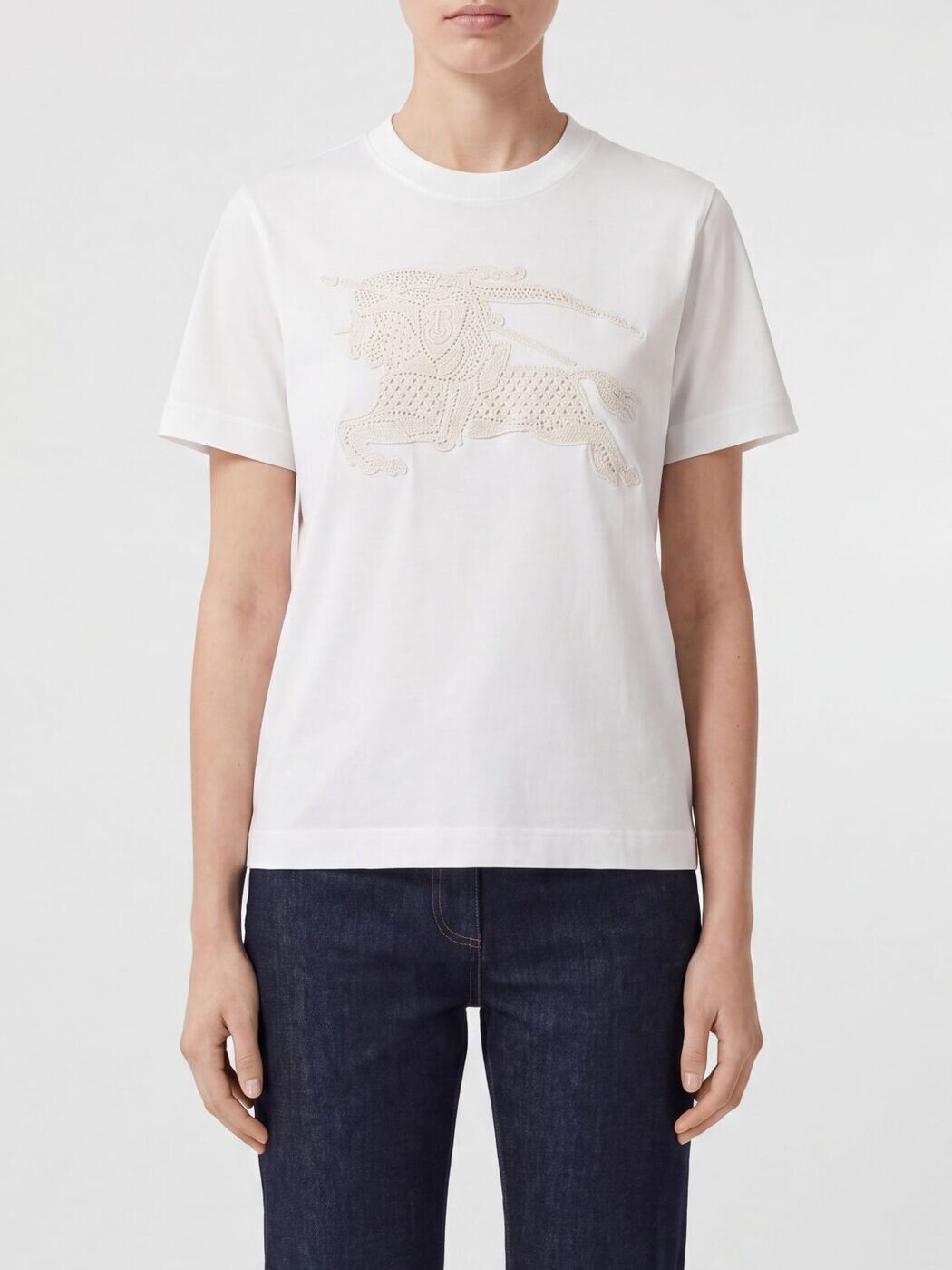 バーバリー BURBERRY ポロシャツ Tシャツ レディース ホワイト T-shirts and polo shirts 8124136 ~ White 関税 送料無料 2026SS gi