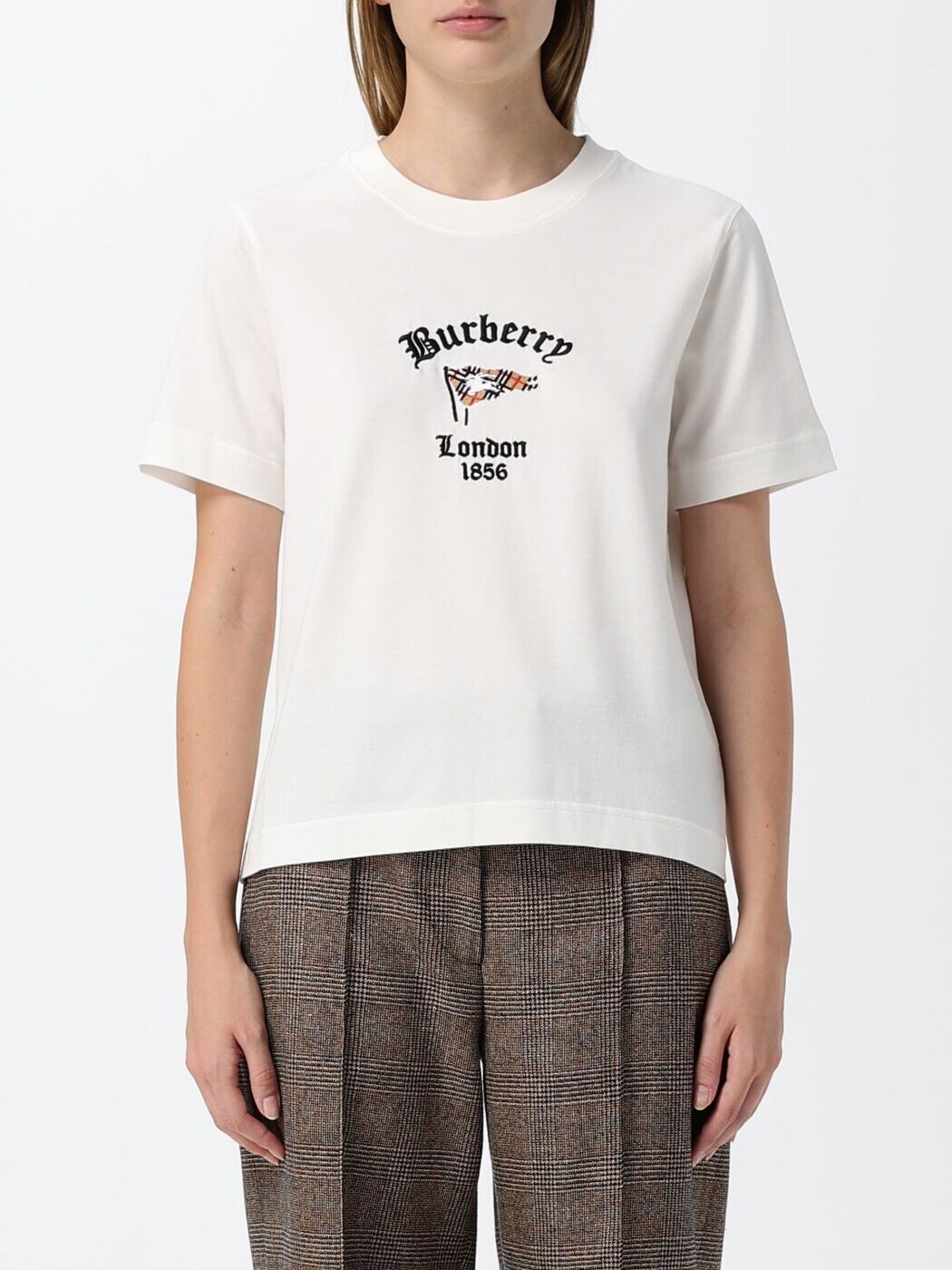 バーバリー BURBERRY ポロシャツ Tシャツ レディース ホワイト T-shirts and polo shirts 8128206 ~ White 関税 送料無料 2026AW gi