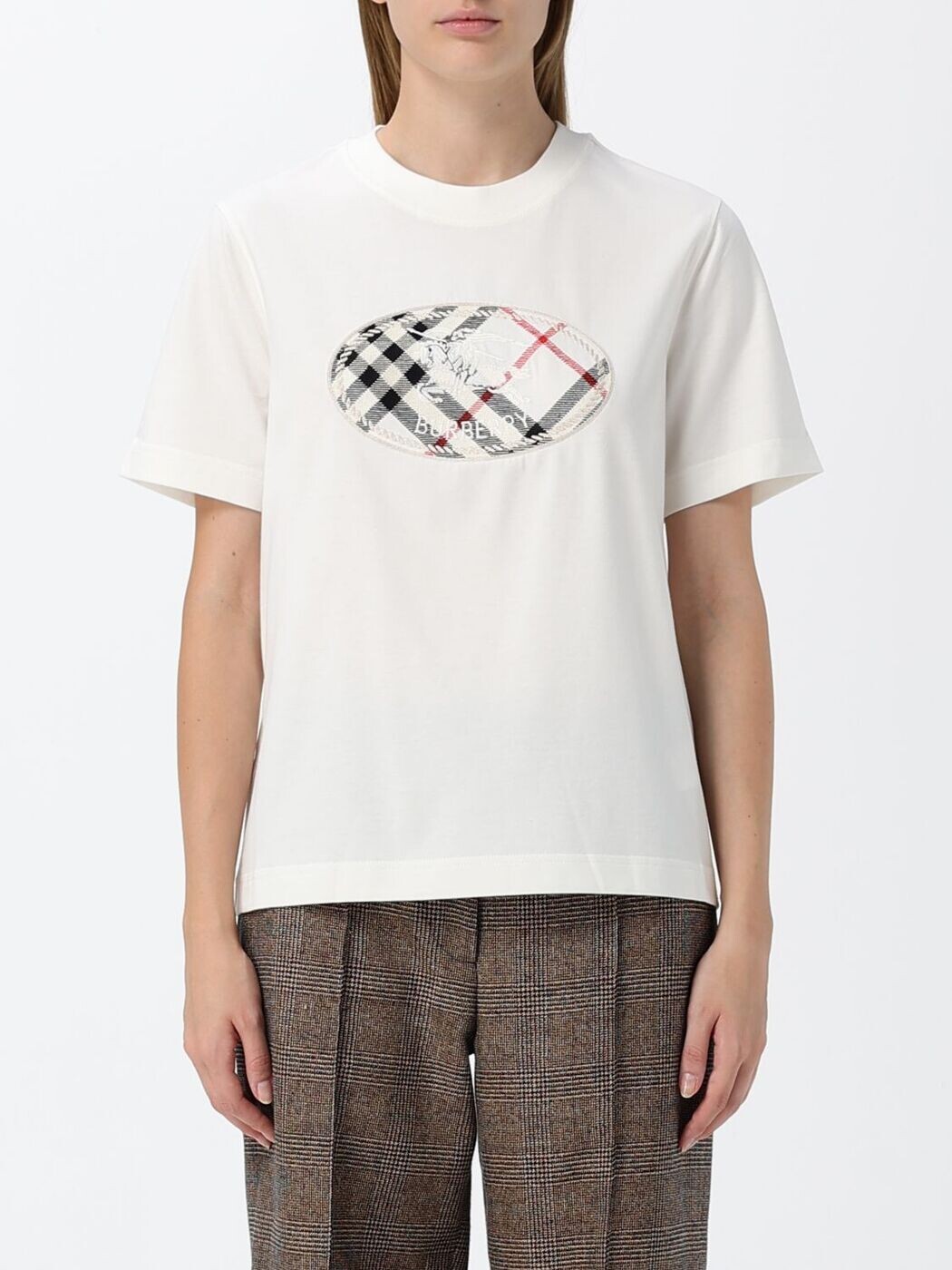 バーバリー BURBERRY ポロシャツ Tシャツ レディース ホワイト T-shirts and polo shirts 8128058 ~ White 関税 送料無料 2026AW gi