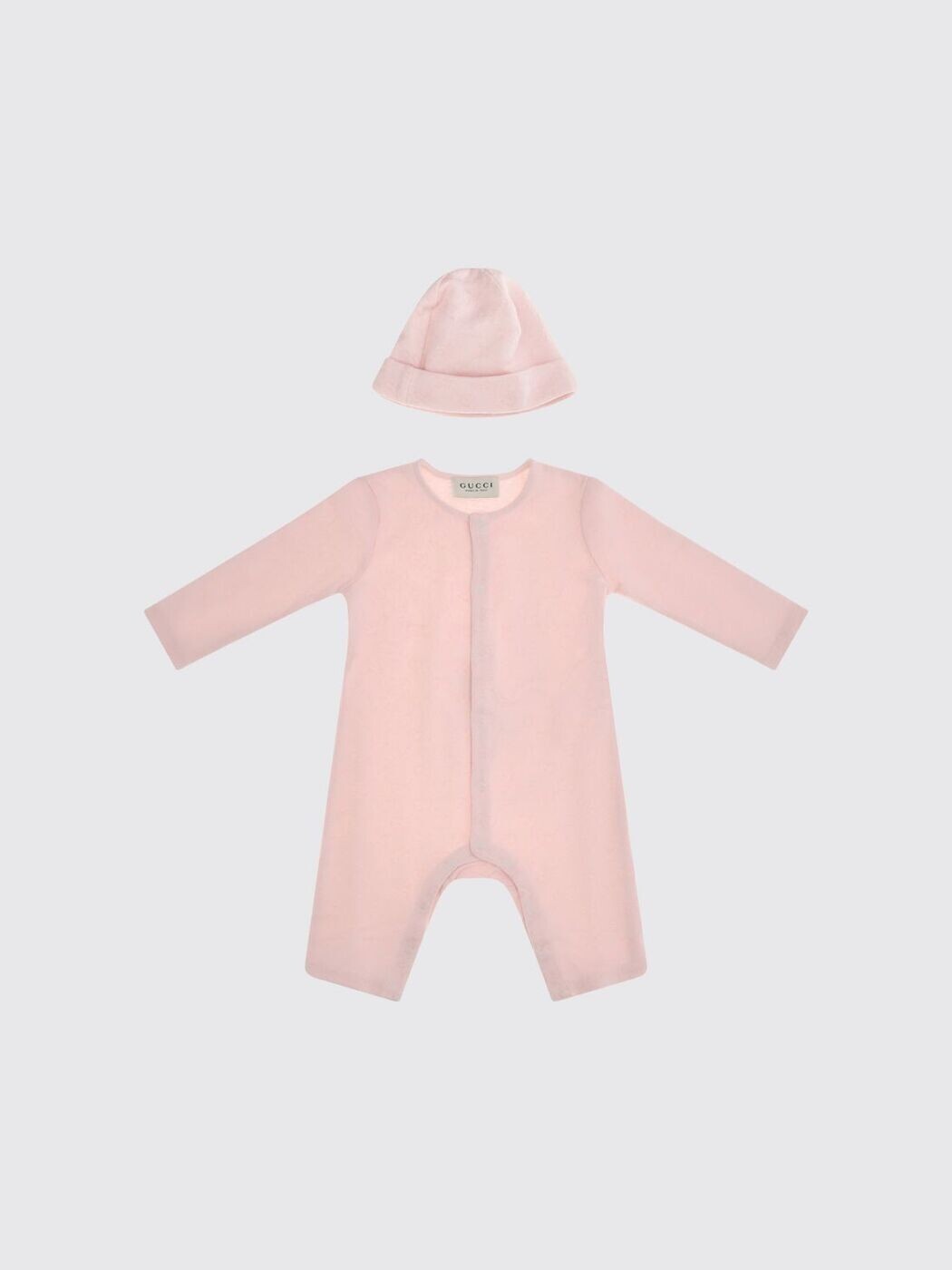 GUCCI ピンク Gロゴ ベビーワンピース 24m ベビードレス | ベビー