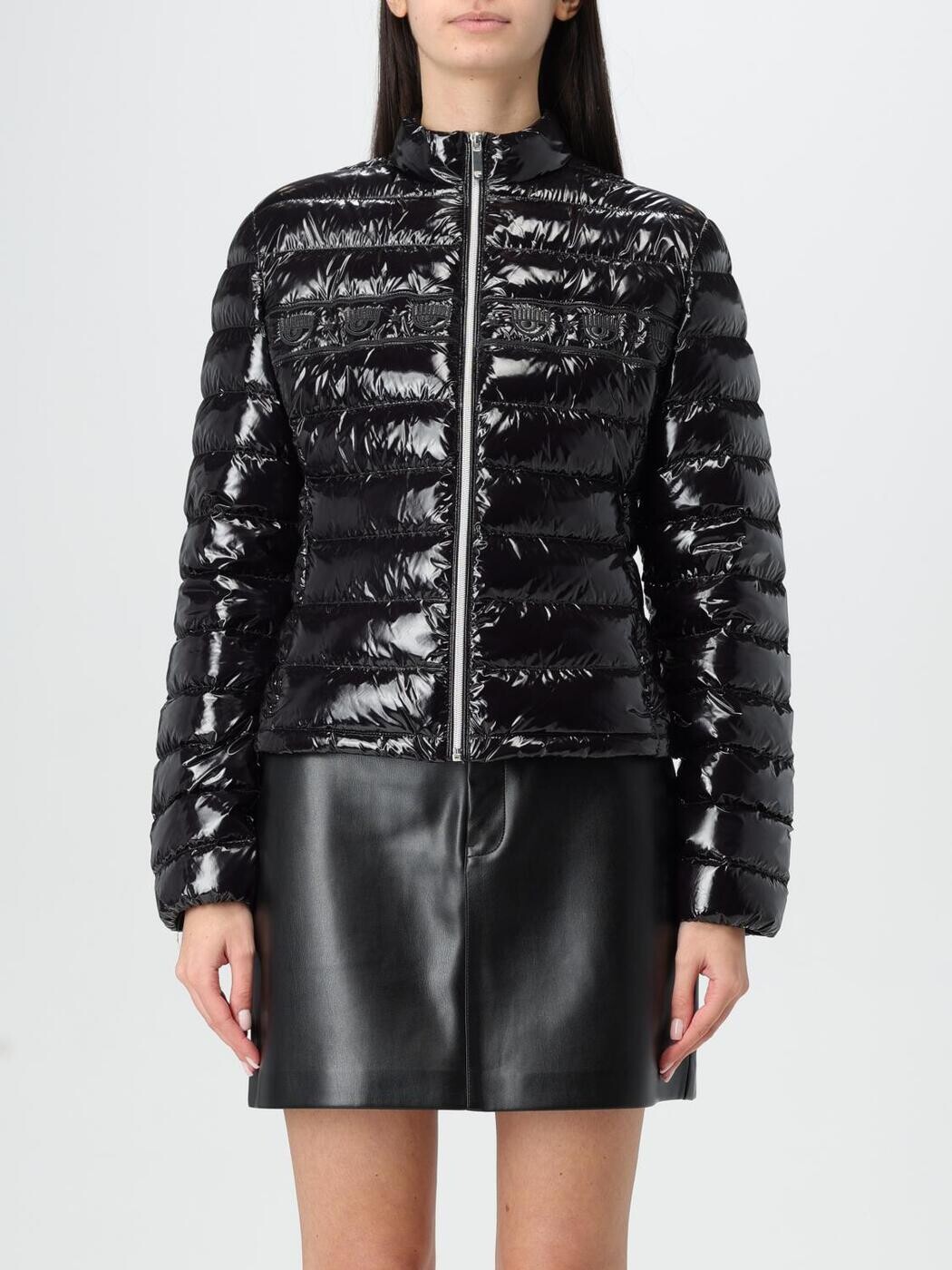 キアラ フェラーニ CHIARA FERRAGNI スーツジャケット スーツ ジャケット レディース ブラック Suit Jackets 77CBUD10CQD42 関税 送料無料 2024AW gi
