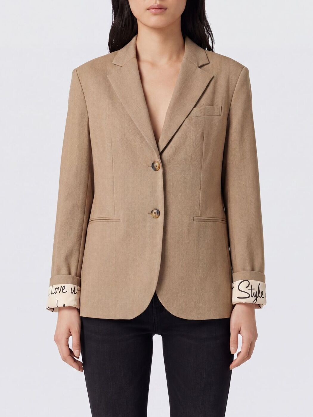 リュー ジョー LIU JO スーツジャケット スーツ ジャケット レディース ベージュ Suit Jackets WF6211T732A Beige 関税 送料無料 2026AW gi