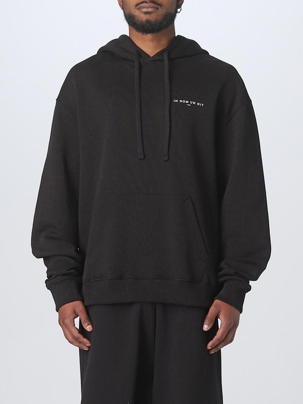 インノミネイト IH NOM UH NIT スウェットシャツ トレーナー メンズ ブラック Sweatshirts NUS23233 Black 関税 送料無料 ラッピング無料 2023SS gi