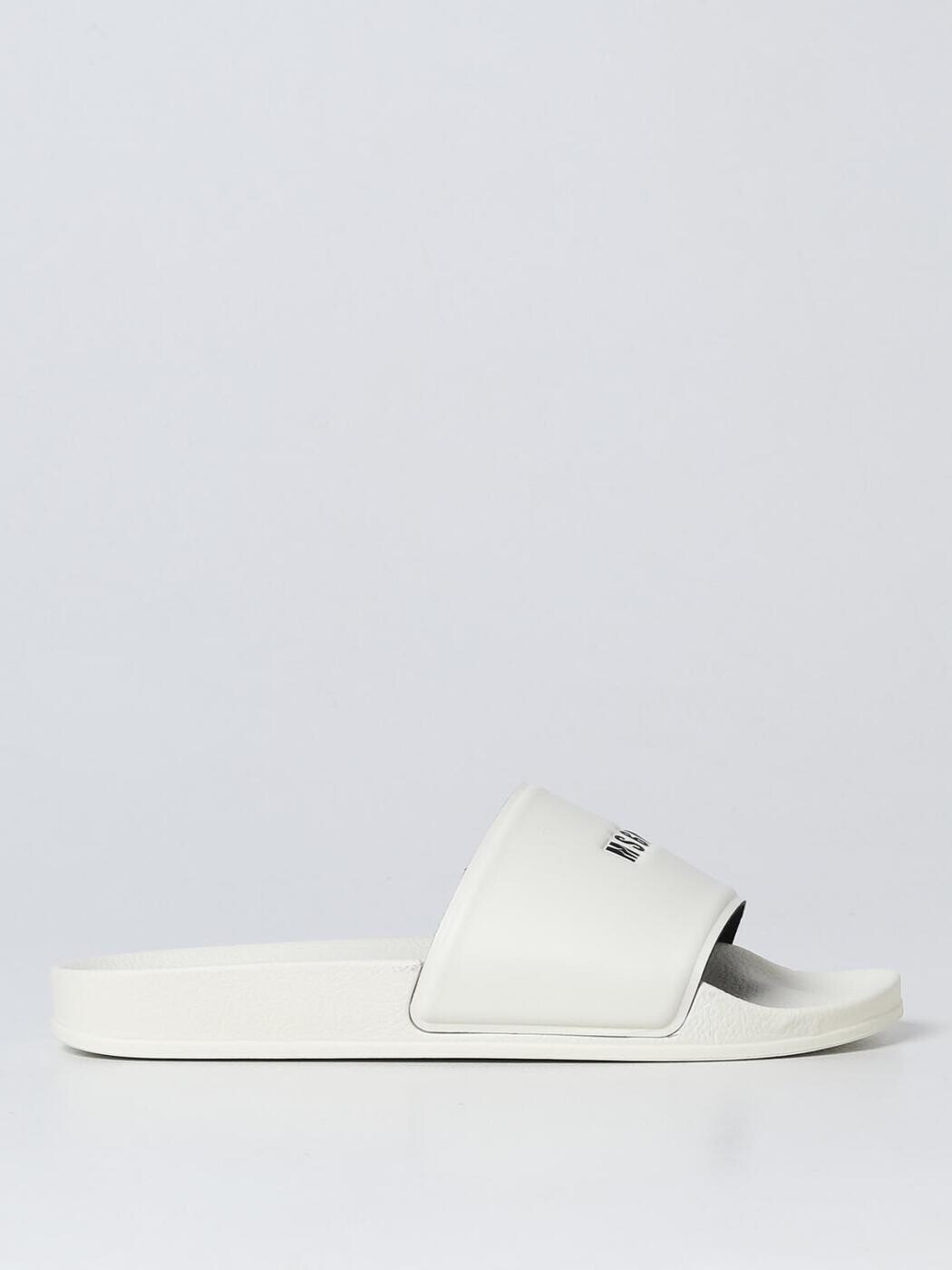 エムエスジーエム MSGM フラットシューズ サンダル メンズ ホワイト Flat Shoes MS208970 White 関税 送料無料 ラッピング無料 2023SS gi