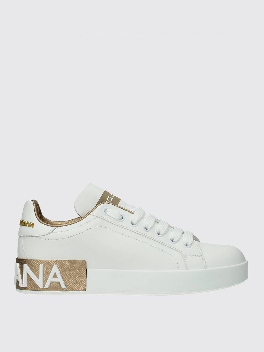 ドルチェ&ガッバーナ DOLCE&GABBANA スニーカー レディース ゴールド Sneakers ...