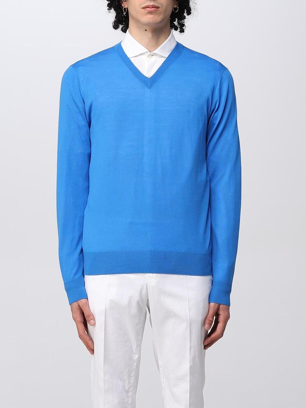 バランタイン BALLANTYNE セーター ニットウェア メンズ Knitwear B2P00116W02 Cobalt 関税 送料無料 ラッピング無料 2025AW gi
