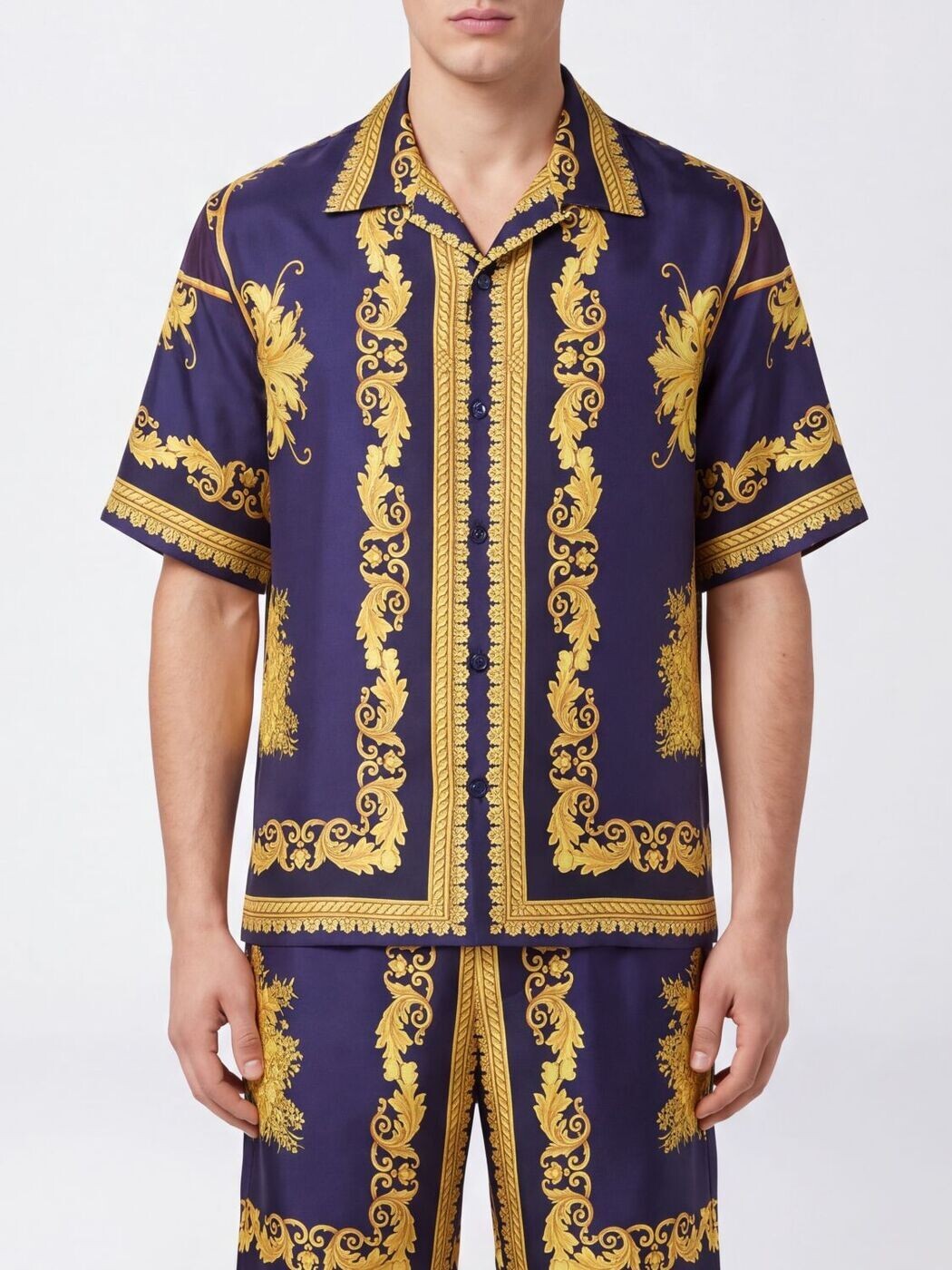 楽天市場】VERSACE（素材（生地・毛糸）シルク）（トップス｜メンズ