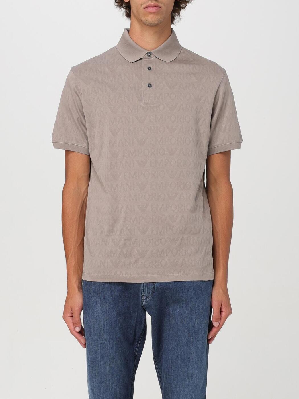 エンポリオ アルマーニ EMPORIO ARMANI ポロシャツ メンズ グレー Polo shirts 3D1FM81JORZ 関税 送料無料 ラッピング無料 2024SS gi