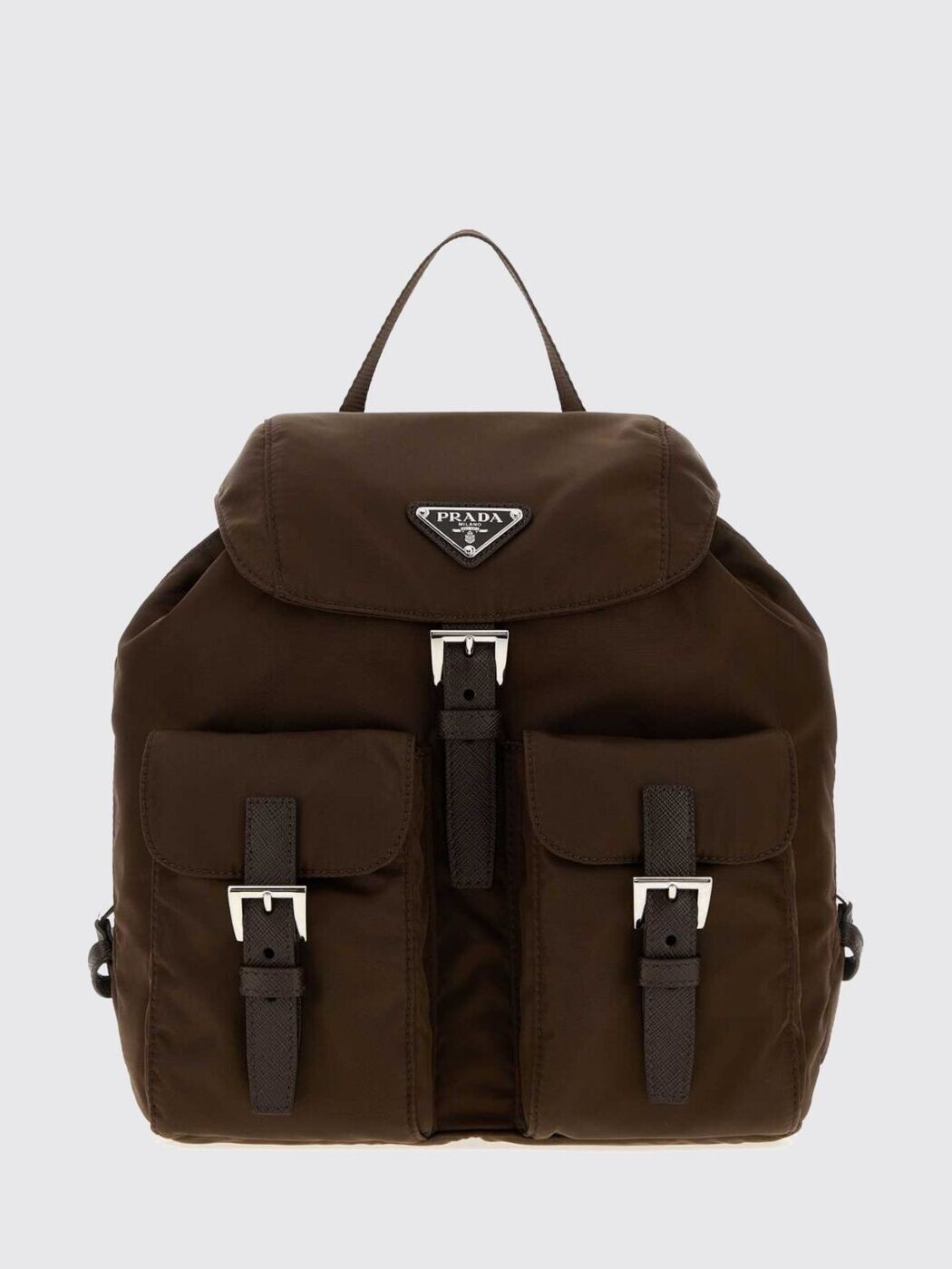 美品✨プラダ リュック オールレザー ロゴ型押し ブラウン ユニセックス 楽天市場】PRADA（カラーブラウン）（バックパック・リュック