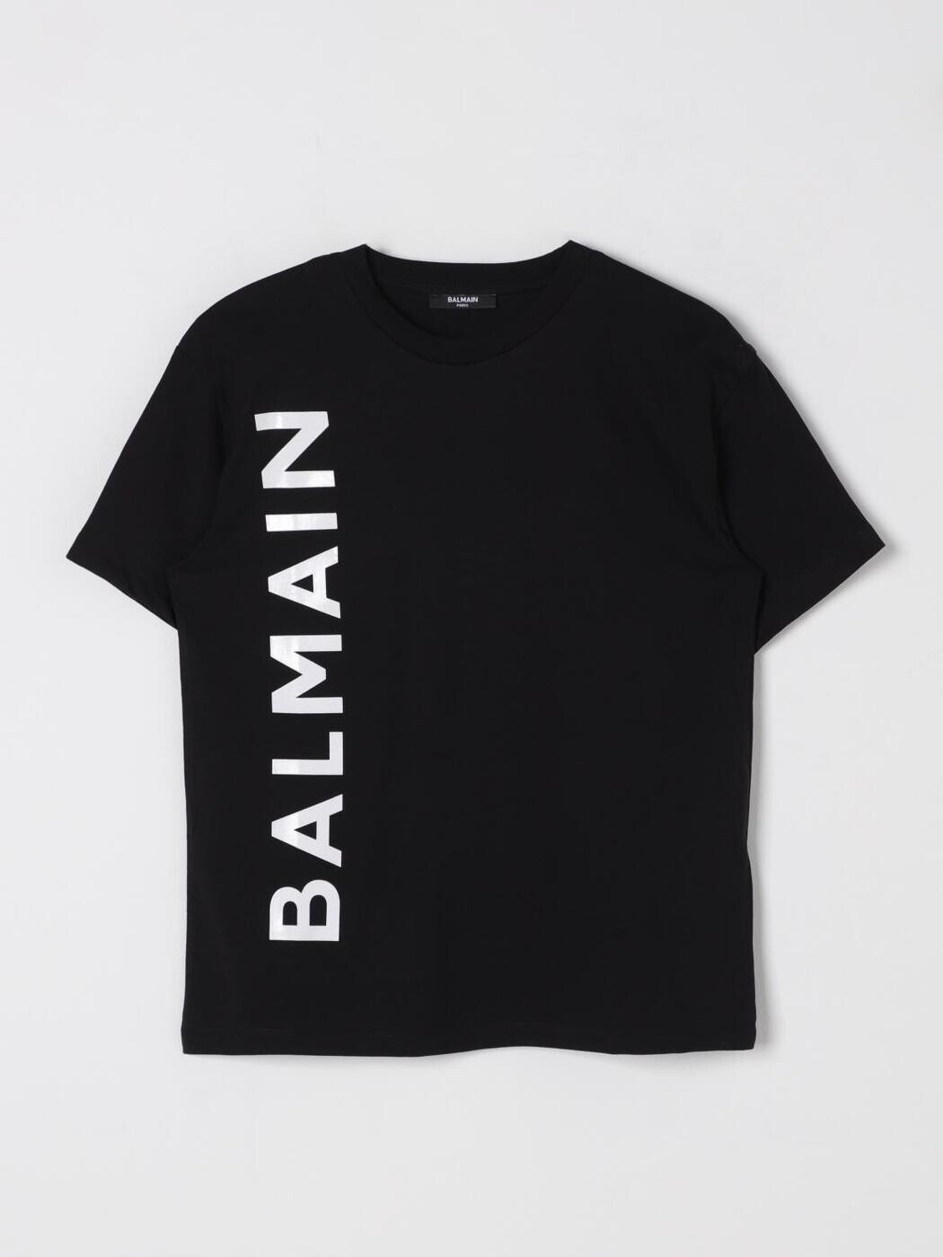 バルマン BALMAIN ロングスリーブTシャツ Tシャツ ボーイズ ブラック Long sleeve t-shirts BW8P41Z1751 関税 送料無料 2025AW gi