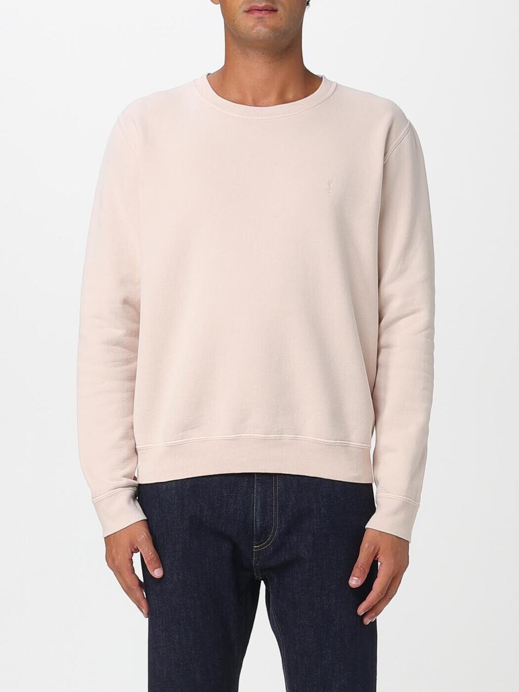 イヴ サンローラン SAINT LAURENT PARIS スウェットシャツ トレーナー メンズ ピンク Sweatshirts 818629Y36SV 関税 送料無料 2025AW gi