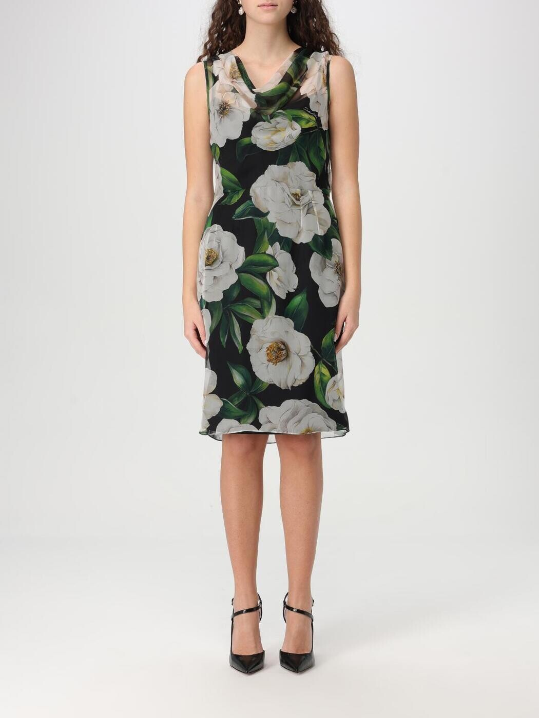 ドルチェ&ガッバーナ DOLCE&GABBANA ワンピース ドレス レディース ブラック Dresses F6TLBTIS1XD 関税 送料無料 2025AW gi