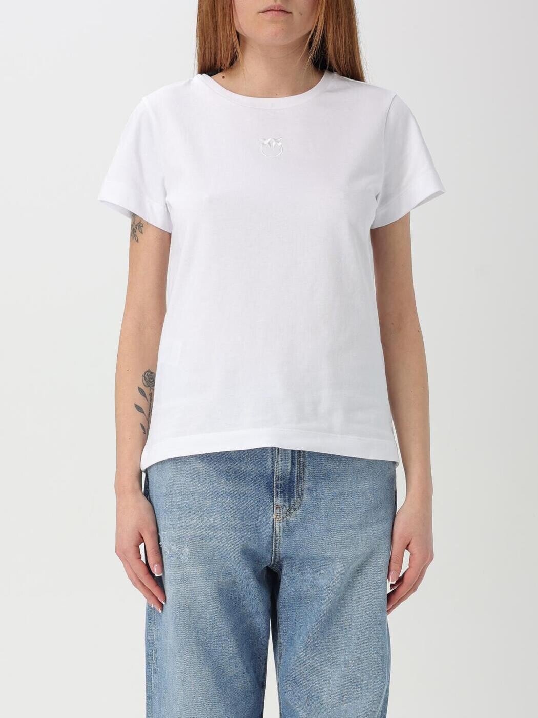 ピンコ PINKO ポロシャツ Tシャツ レディース ホワイト T-shirts and polo shirts 100355A2HN White 関税 送料無料 2025AW gi