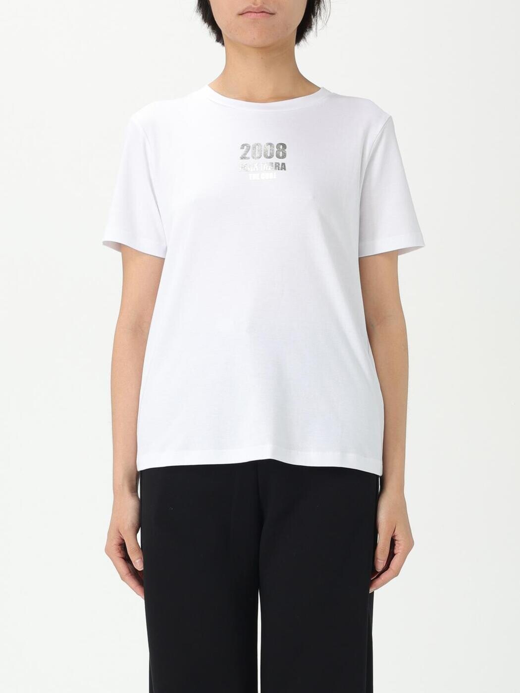 エスマックスマーラ S MAX MARA ポロシャツ Tシャツ レディース ホワイト T-shirts and polo shirts 2519971011600 White 関税 送料無料 2025AW gi