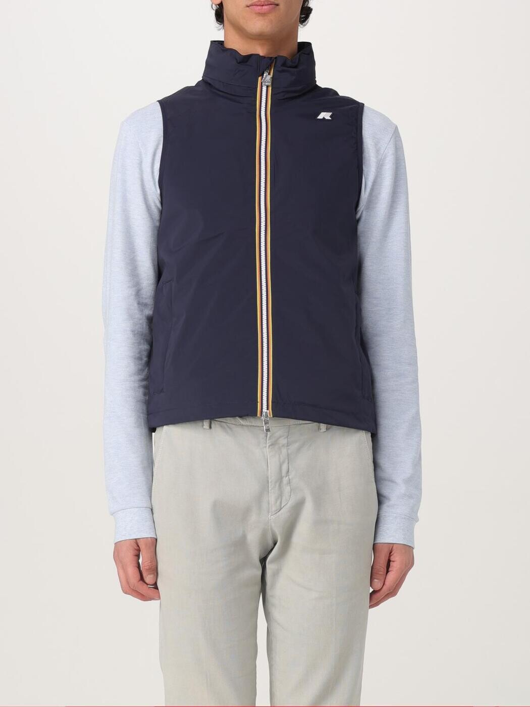 ���������� K-WAY ���� �٥��� ��� �֥롼 Vests K3123TW ���� ����̵�� ��åԥ�̵�� 2025AW gi