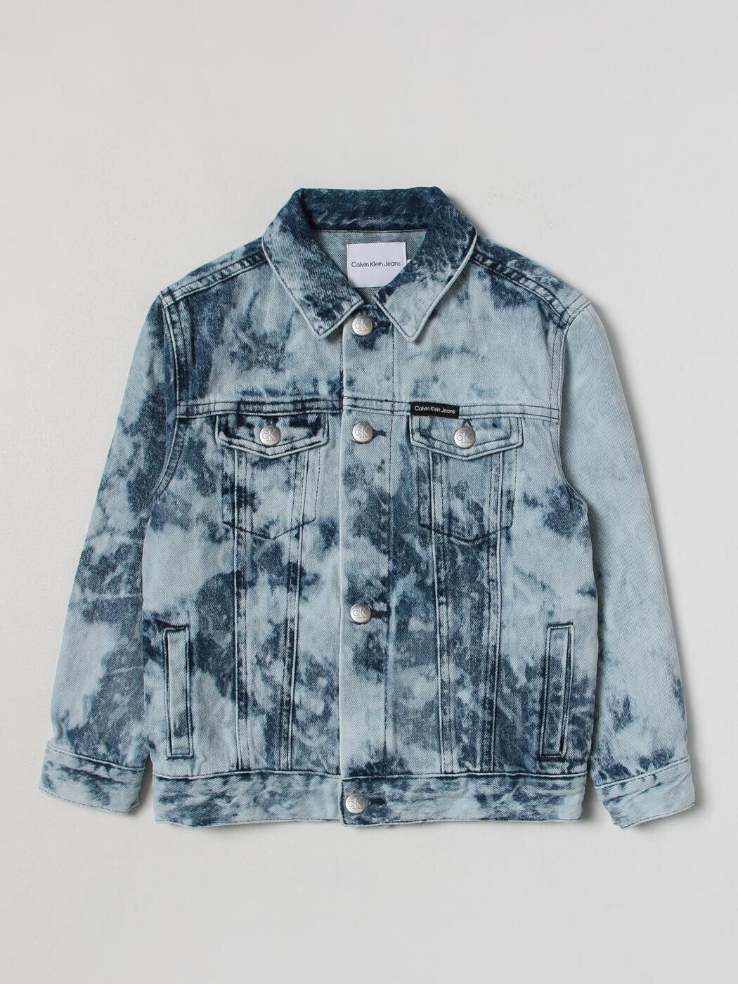 Х 饤 CALVIN KLEIN ܥС㥱å 㥱å ܡ ֥롼 Bomber jackets IU0IU00418 Denim ...