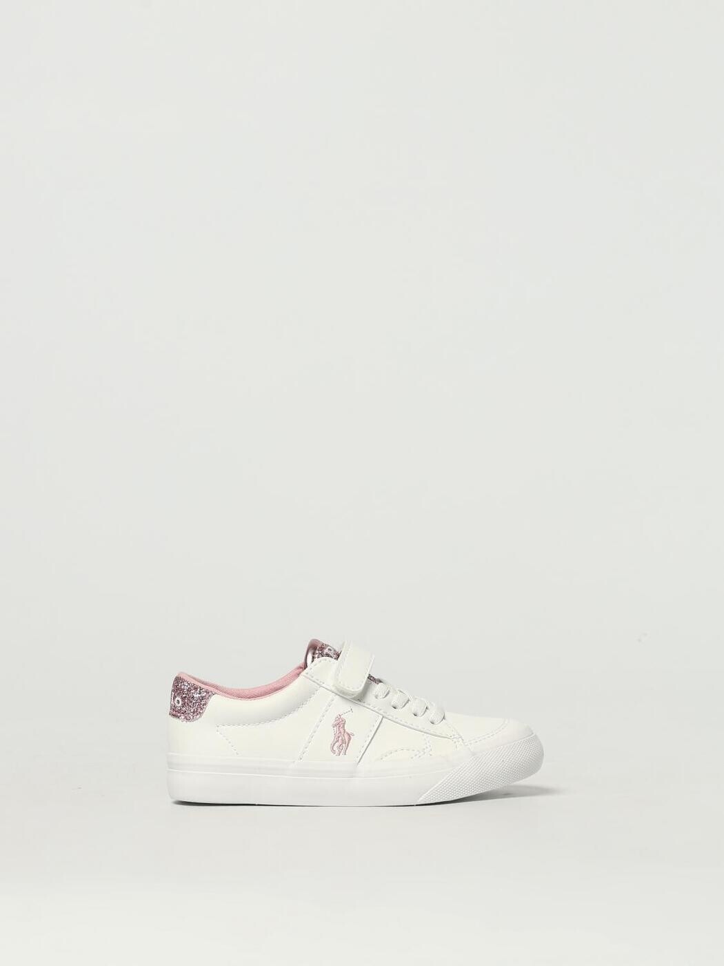 ポロ・ラルフローレン POLO RALPH LAUREN 厚底スニーカー スニーカー ガールズ ホワイト High top sneakers RL01214110 ~ 関税 送料無料 ラッピング無料 2025SS gi