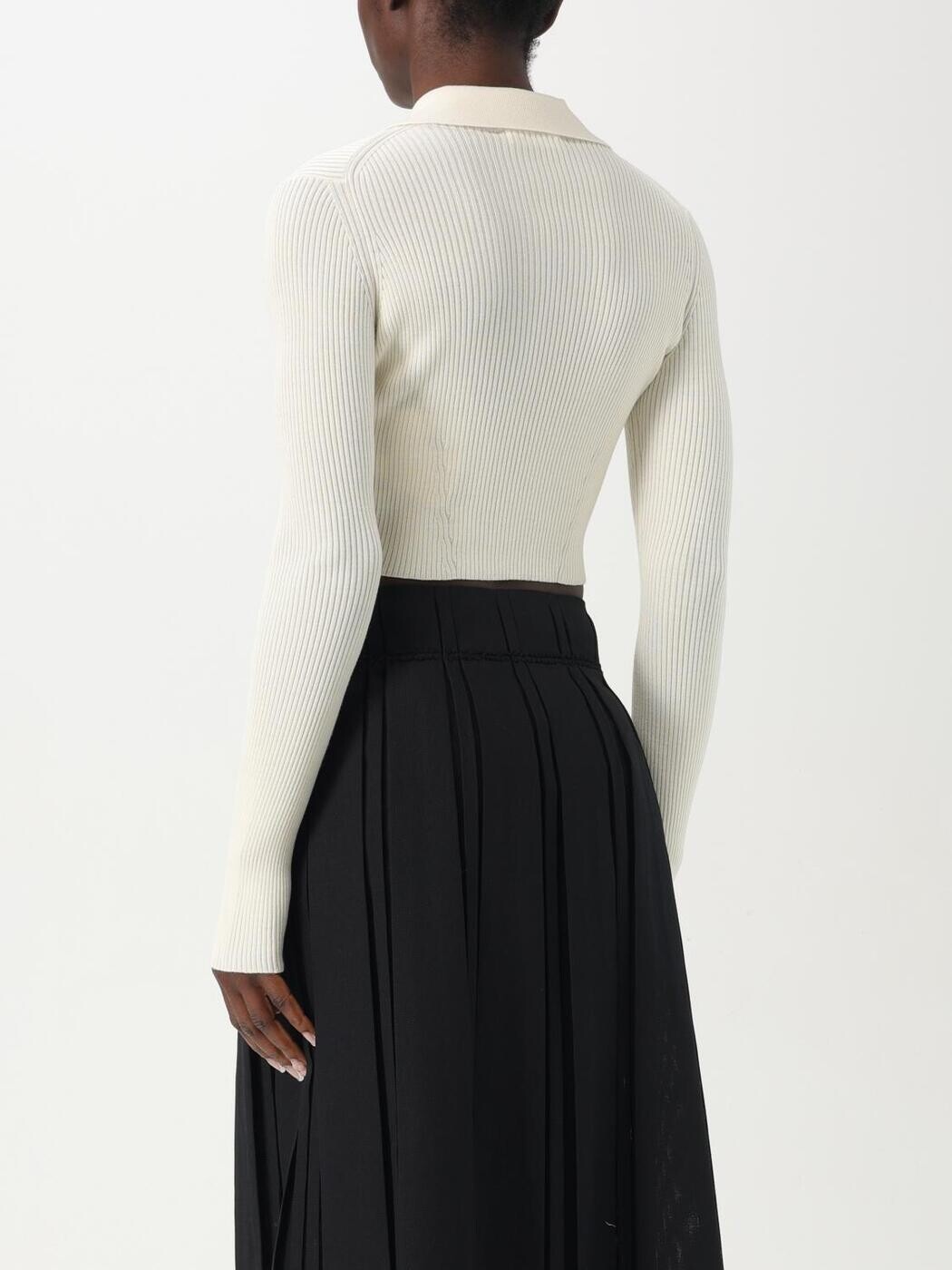 ジルサンダー JIL SANDER セーター ニットウェア レディース ホワイト Knitwear J02HP0031J14770 White 関税 送料無料 2025AW gi courage-store-21670399 BRANDSHOP「il Tesoro」 サンプル画像3