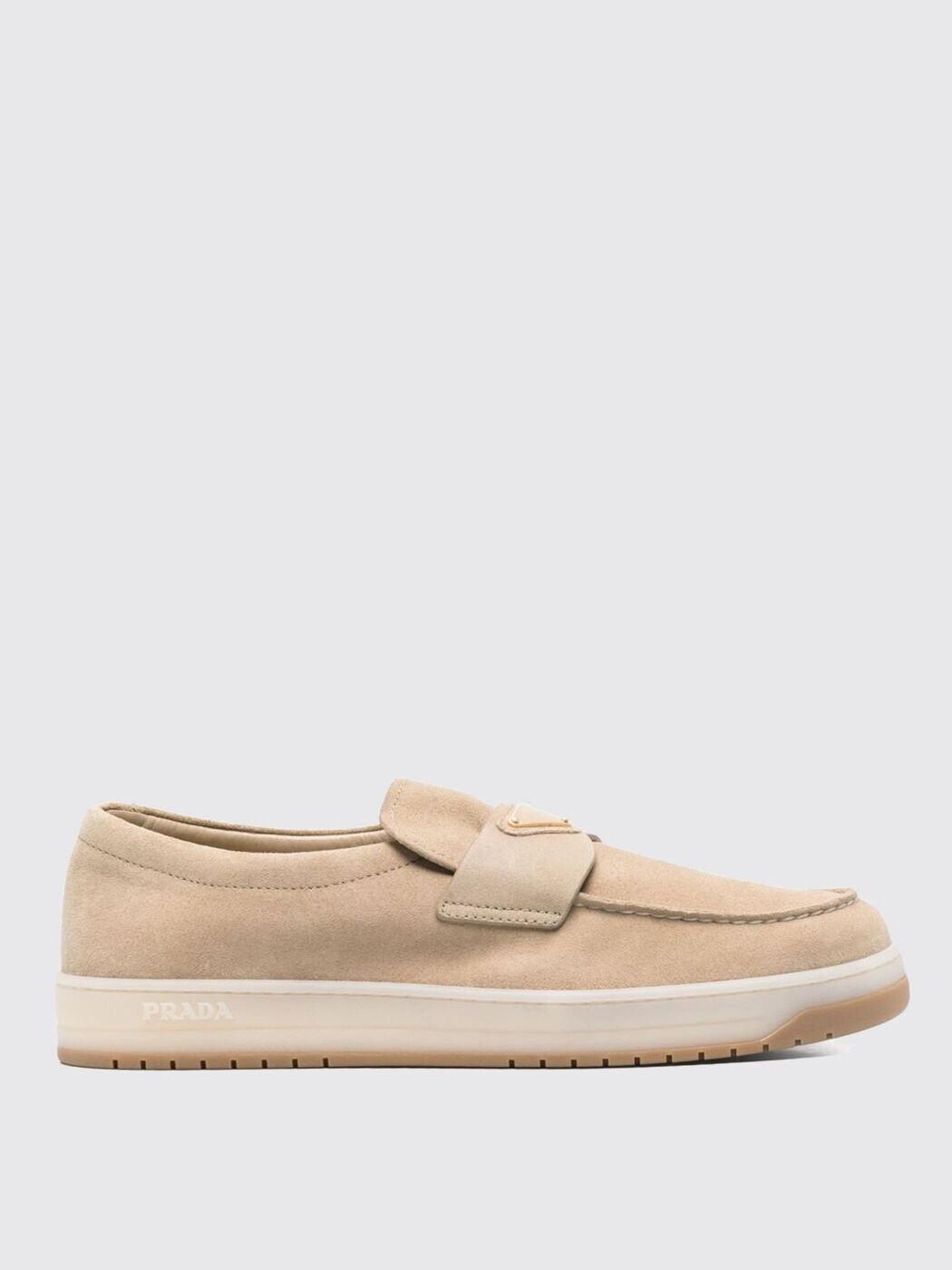 プラダ PRADA スニーカー メンズ ベージュ Sneakers 2DE147FG000Z5O Beige 関税 送料無料 2025AW gi