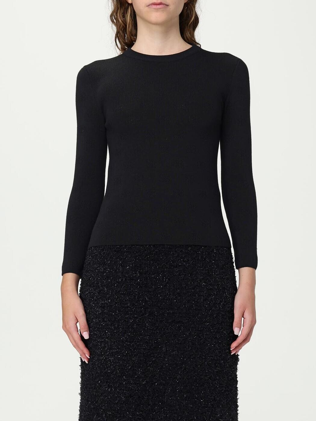 �Х�󥷥��� BALENCIAGA �������� �˥åȥ����� ��ǥ����� �֥�å� Knitwear 793613T5215 ���� ����̵�� ��åԥ�̵�� 20...