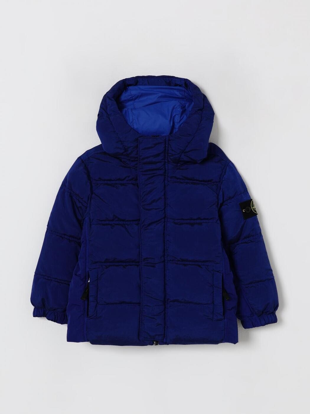 ���ȡ��� �������� STONE ISLAND JUNIOR �ܥ�С����㥱�å� ���㥱�å� �ܡ����� �֥롼 Bomber jackets 4100010S0...