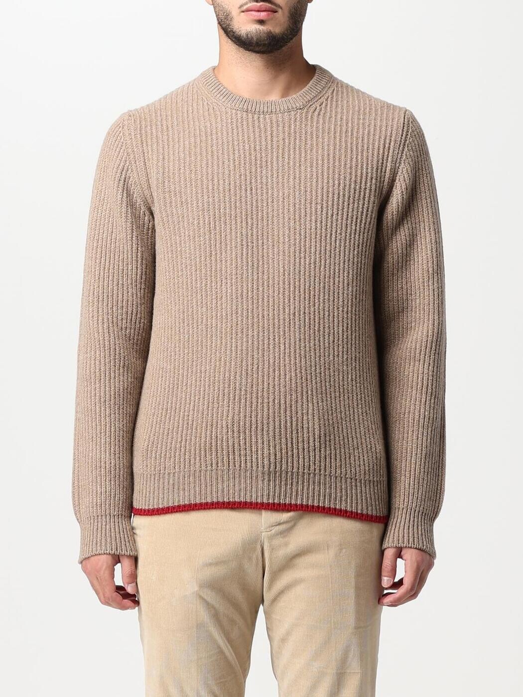 フェイ FAY セーター ニットウェア メンズ Knitwear MMMC1472770VK Biscuit 関税 送料無料 ラッピング..