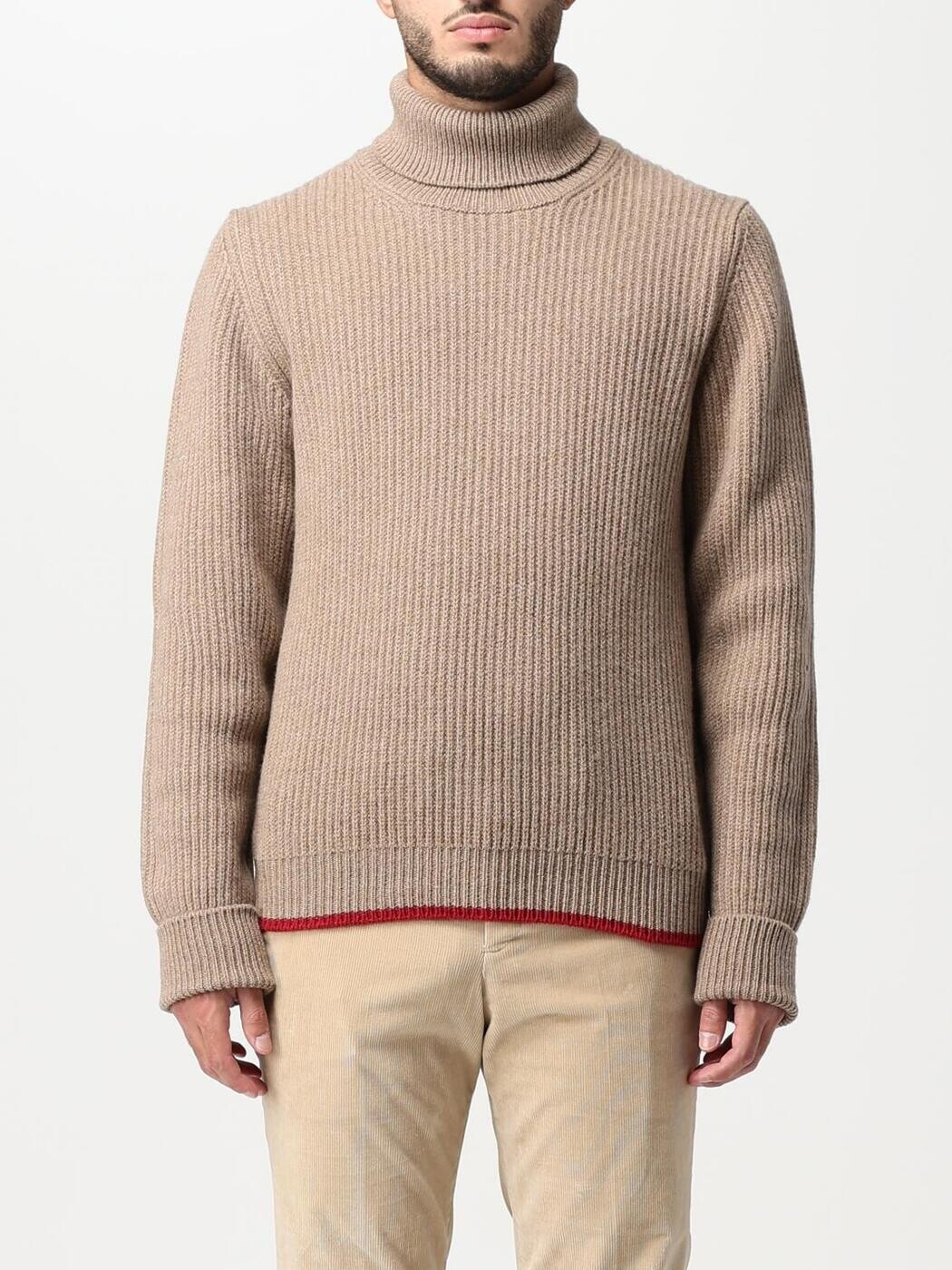 フェイ FAY セーター ニットウェア メンズ Knitwear MMMC1472760VK Biscuit 関税 送料無料 ラッピング..