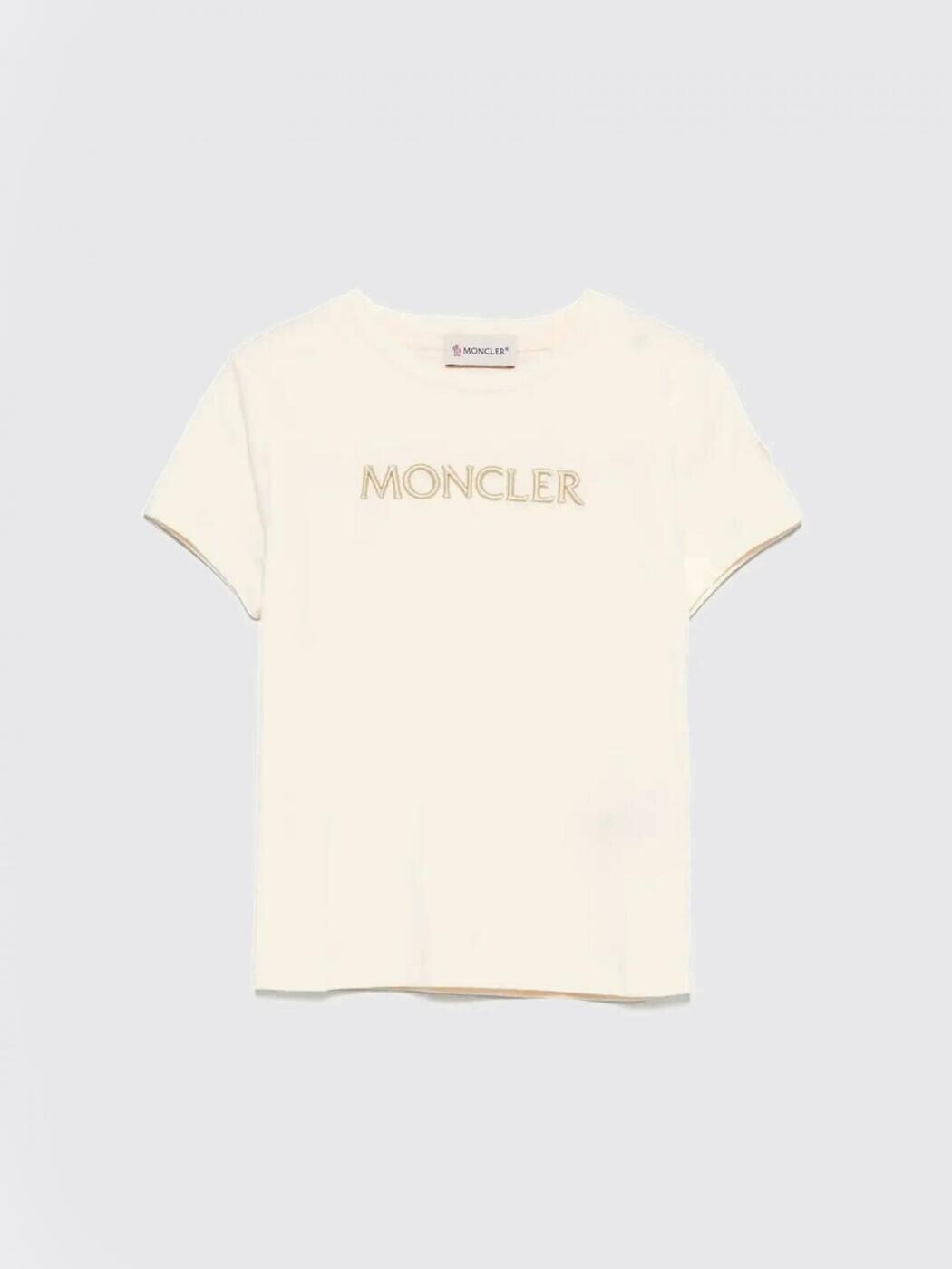 Rakuten - モンクレール MONCLER ロングスリーブTシャツ Tシャツ ガールズ ホワイト Long sleeve t-shirts 8C0001689AT9 関税 送料無料 2025AW gi