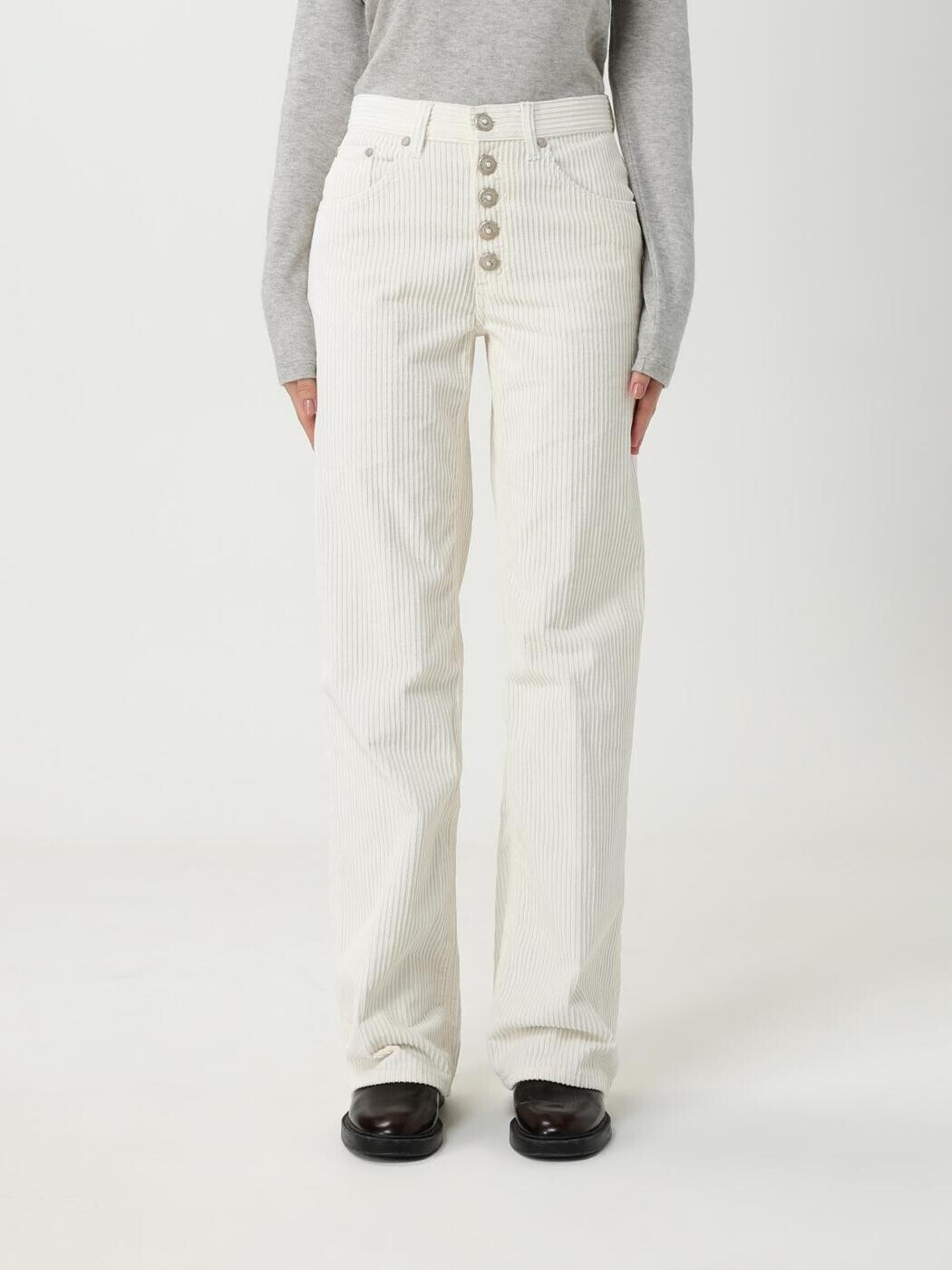 ドンダップ DONDUP ズボン パンツ レディース ベージュ Trousers DP427BVS0031DXXX 関税 送料無料 2025AW gi