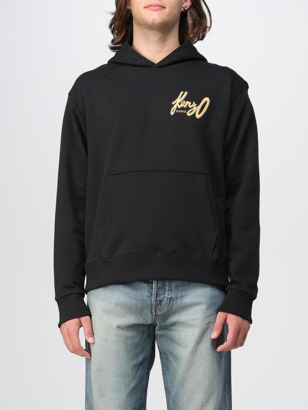 ケンゾー KENZO スウェットシャツ トレーナー メンズ ブラック Sweatshirts FD65SW0874MF Black 関税 送料無料 ラッピング無料 2023AW gi