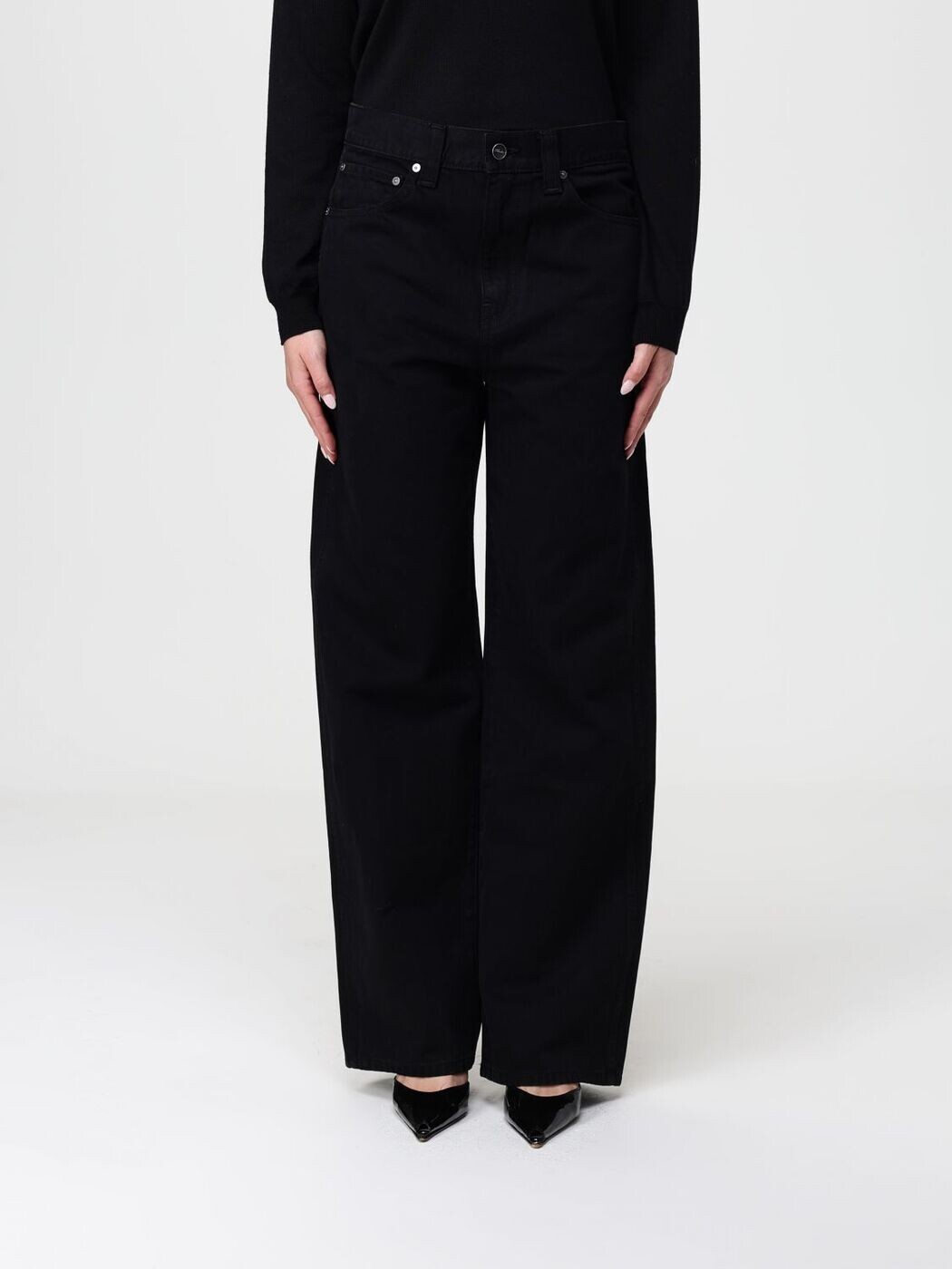 Rakuten - カイト KHAITE デニム レディース ブラック Jeans 1157913078 関税 送料無料 2025AW gi