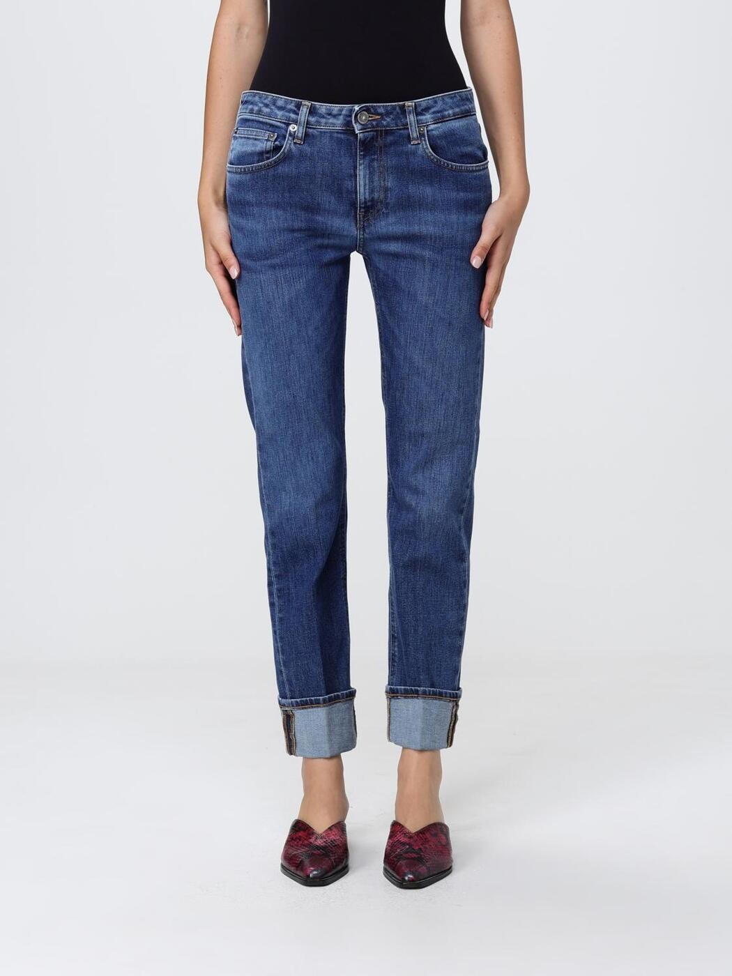 樂天商城 - ドンダップ DONDUP デニム レディース ブルー Jeans DP801DSE340DK01 関税 送料無料 2025AW gi