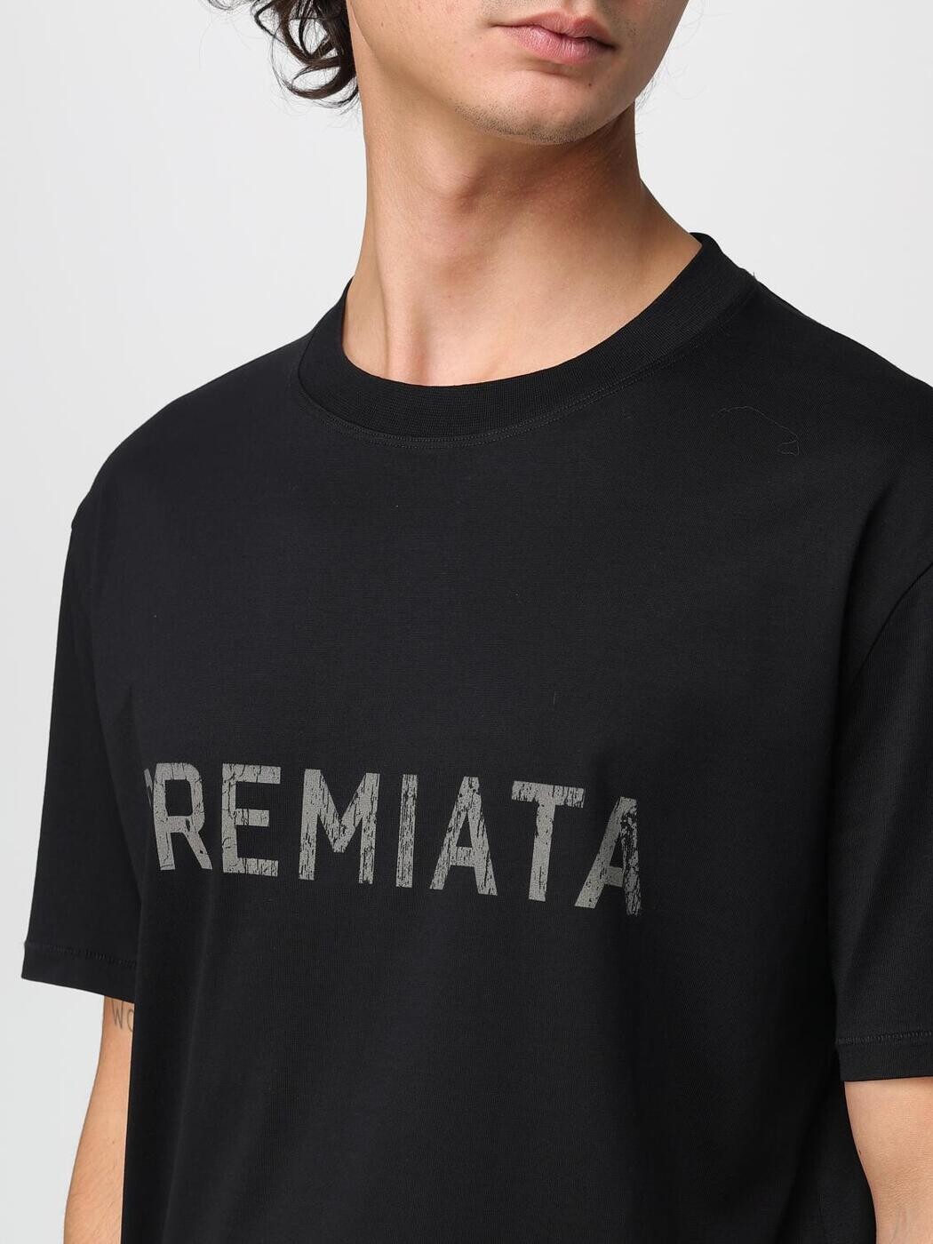 �ץ�ߥ����� PREMIATA T����� ��� �֥�å� T-shirts PA1030 ���� ����̵�� ��åԥ�̵�� 2025AW gi