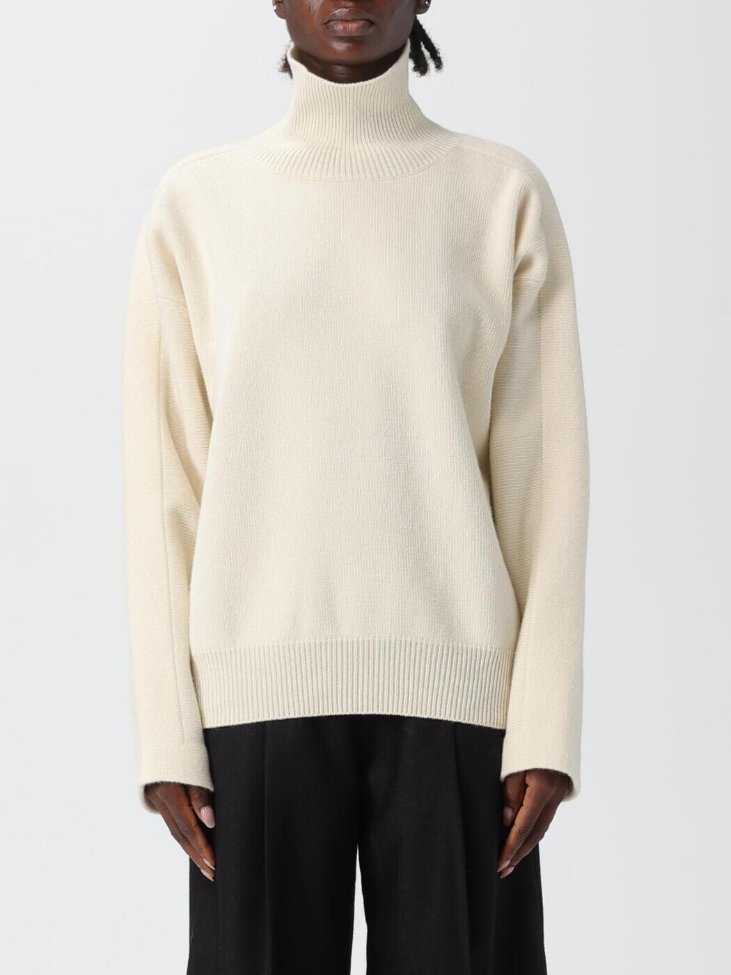 ジルサンダー JIL SANDER セーター ニットウェア レディース ホワイト Knitwear J02GP0228J14804 関税 送料無料 2025AW gi