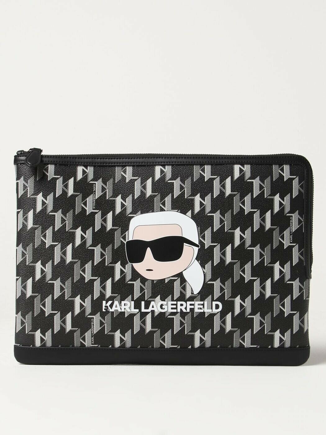 カール ラガーフェルド KARL LAGERFELD クラッチバッグ レディース ブラック Clutch and wristlets bags 235W3258 Black 関税 送料無料 ラッピング無料 2023AW gi