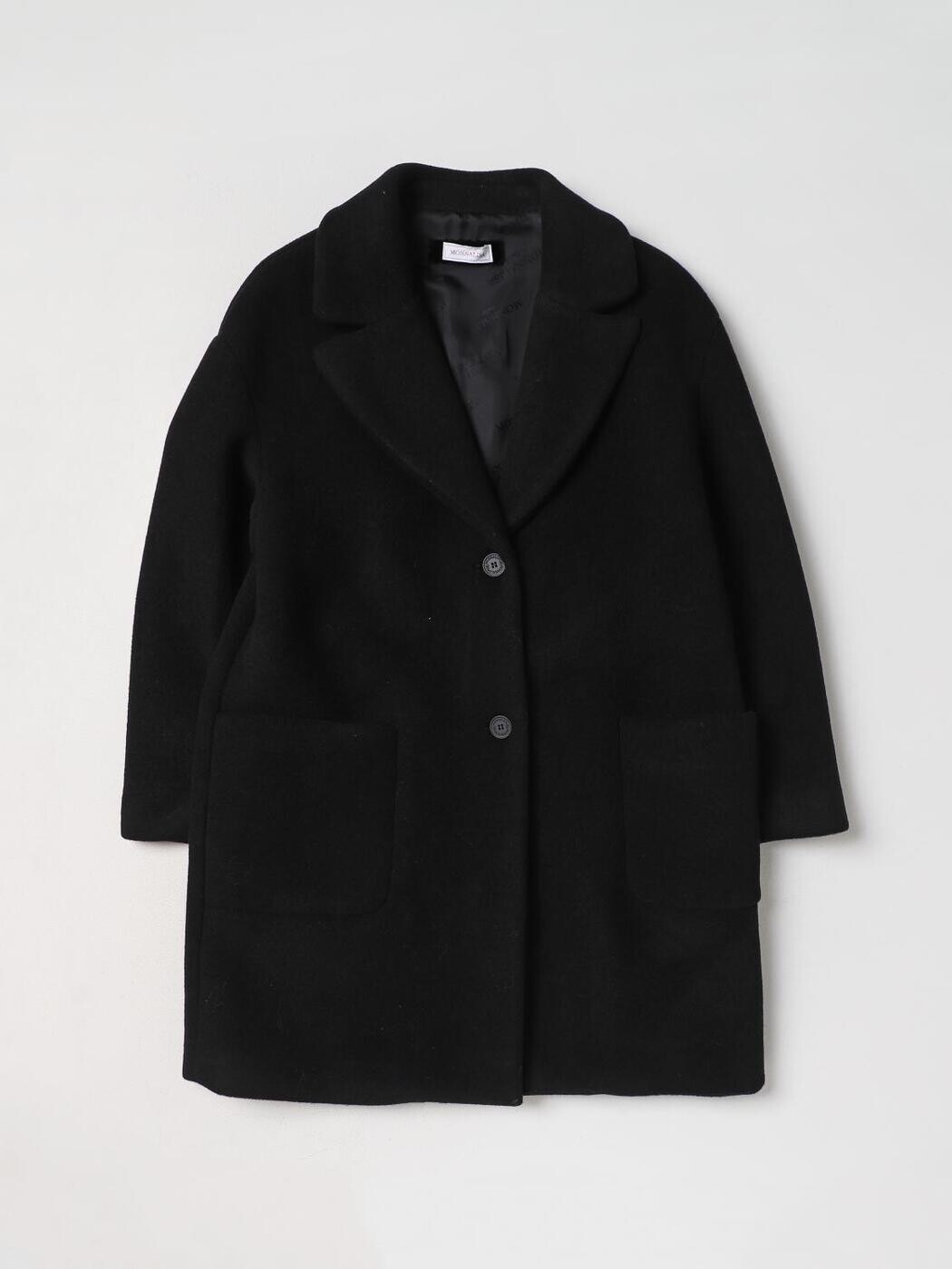 ʥꥶ MONNALISA ȥ  륺 ֥å Trench coats 17B1152507 Black  ̵ åԥ...