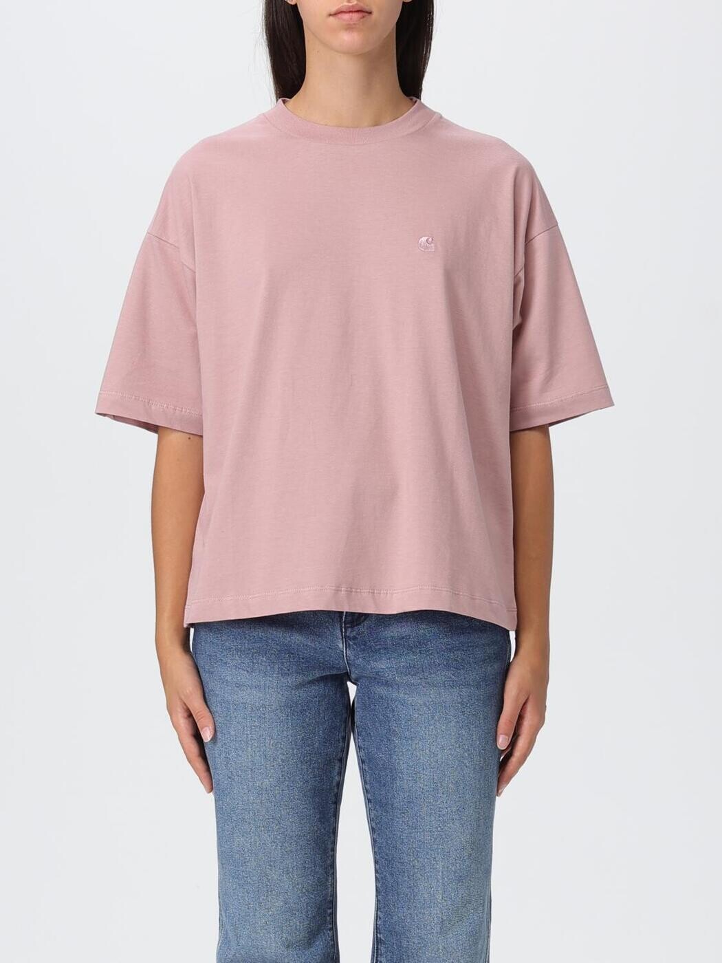 カーハートダブリューアイピー CARHARTT WIP ポロシャツ Tシャツ レディース ピンク T-shirts and polo shirts I030656 Pink 関税 送料無料 2025AW gi