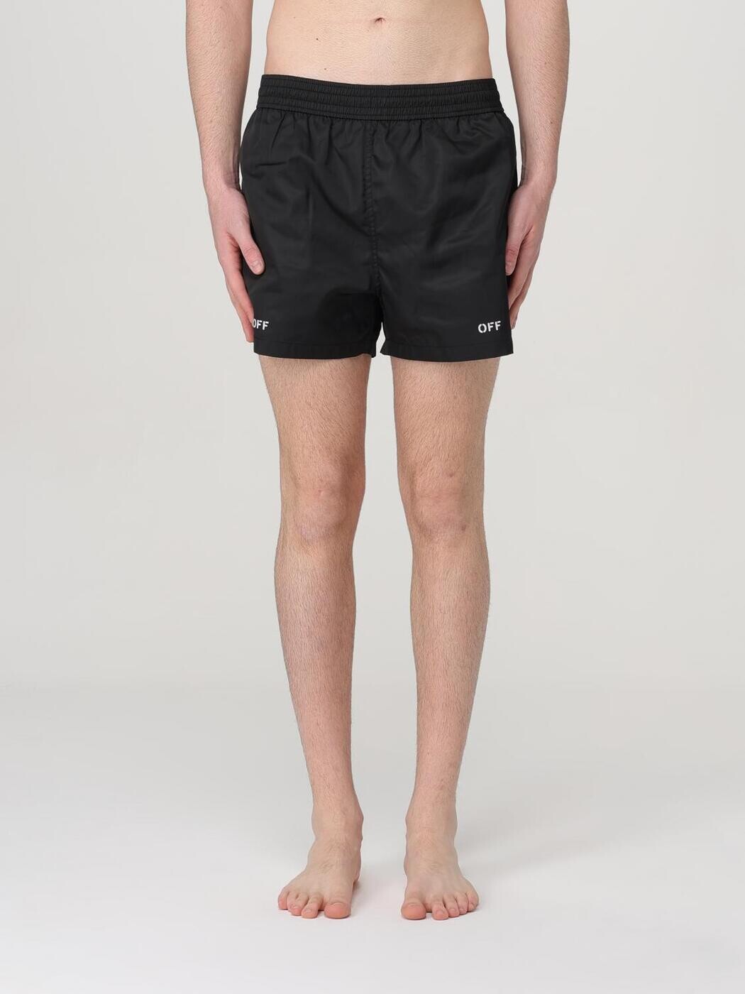 オフホワイト OFF WHITE 水着 スイムウェア メンズ ブラック Swimwear OMFD011C99FAB001 Black 関税 送料無料 ラッピング無料 2025AW gi