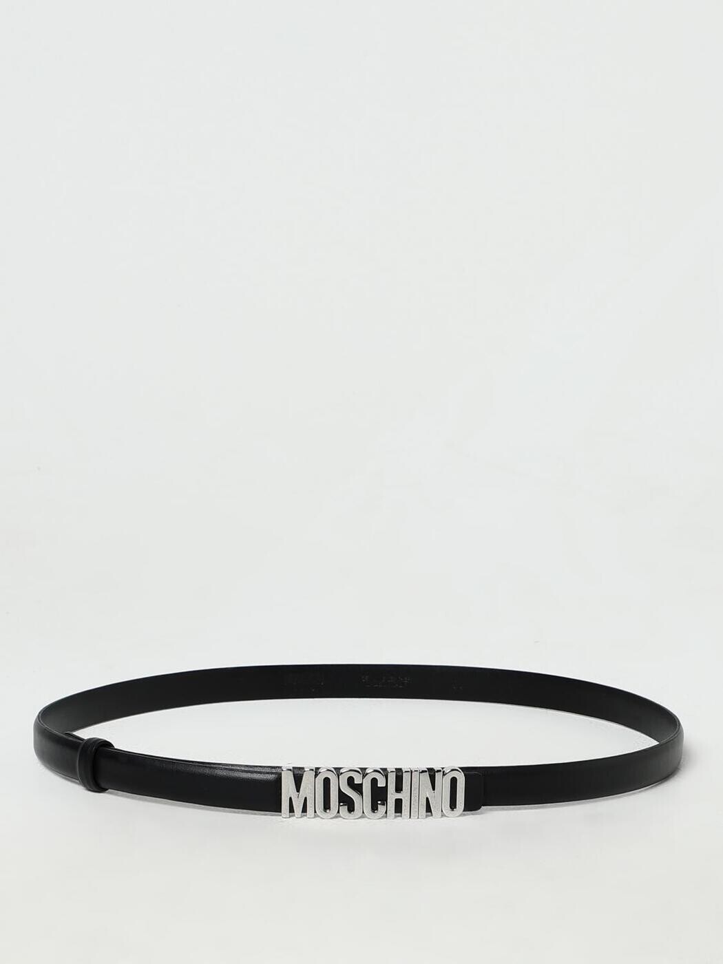 モスキーノクチュール MOSCHINO COUTURE ベルト レディース シルバー Belts 80088001 Silver 関税 送料..