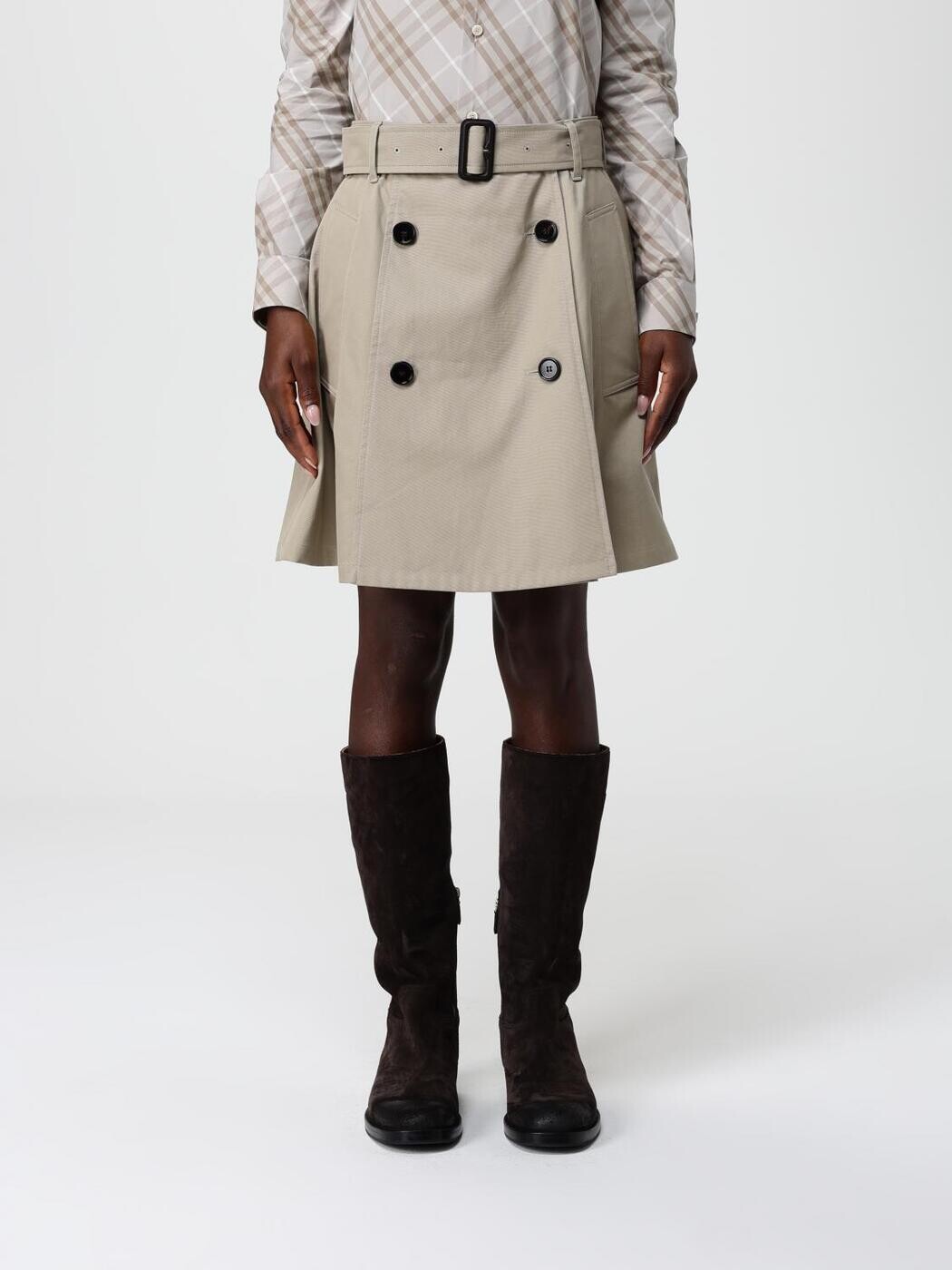 バーバリー BURBERRY スカート レディース ベージュ Skirts 8116006 ~ 関税 送料無料 2025AW gi