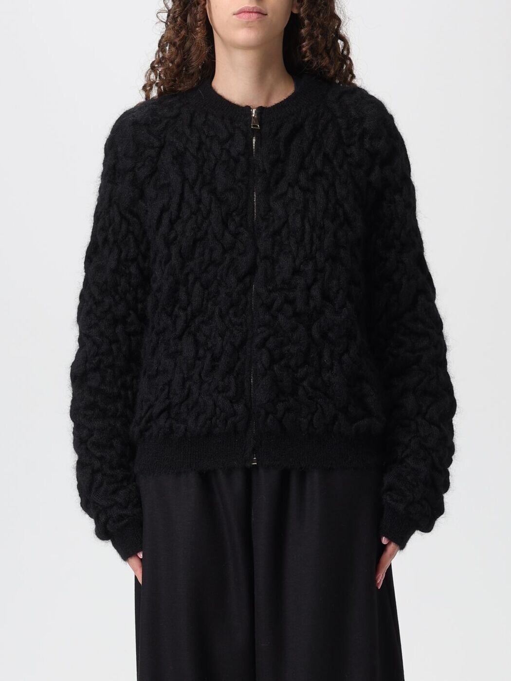ファビアナ フィリッピ FABIANA FILIPPI セーター ニットウェア レディース ブラック Knitwear MAD225F503D504 Black 関税 送料無料 2025AW gi