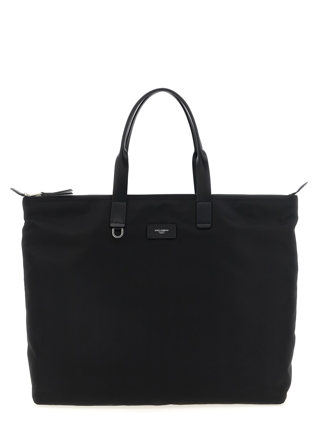 DOLCE & GABBANA - ドルチェ&ガッバーナ DOLCE&GABBANA トートバッグ メンズ ブラック Tote bags Big logo patch shopping bag BM2374AN4218B956 Black 関税 送料無料 2025AW ju