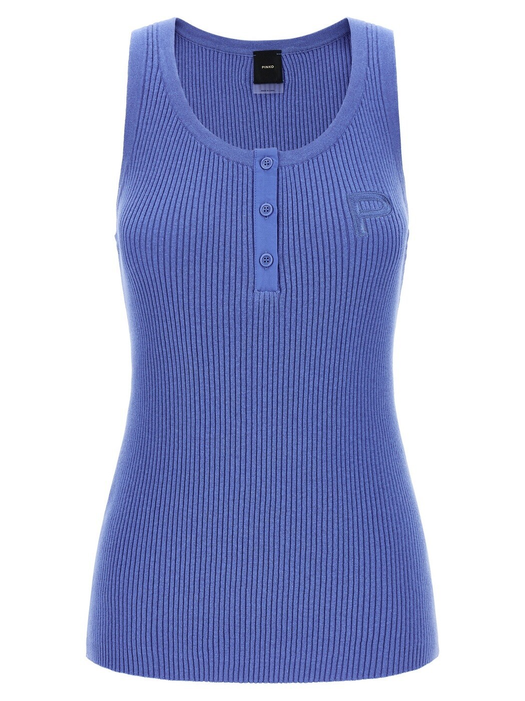 ピンコ PINKO Tシャツ トップス レディース ブルー T-shirts and tops 'Sisma' tank top 106306A34AF56 Blue 関税 送料無料 2026SS ju