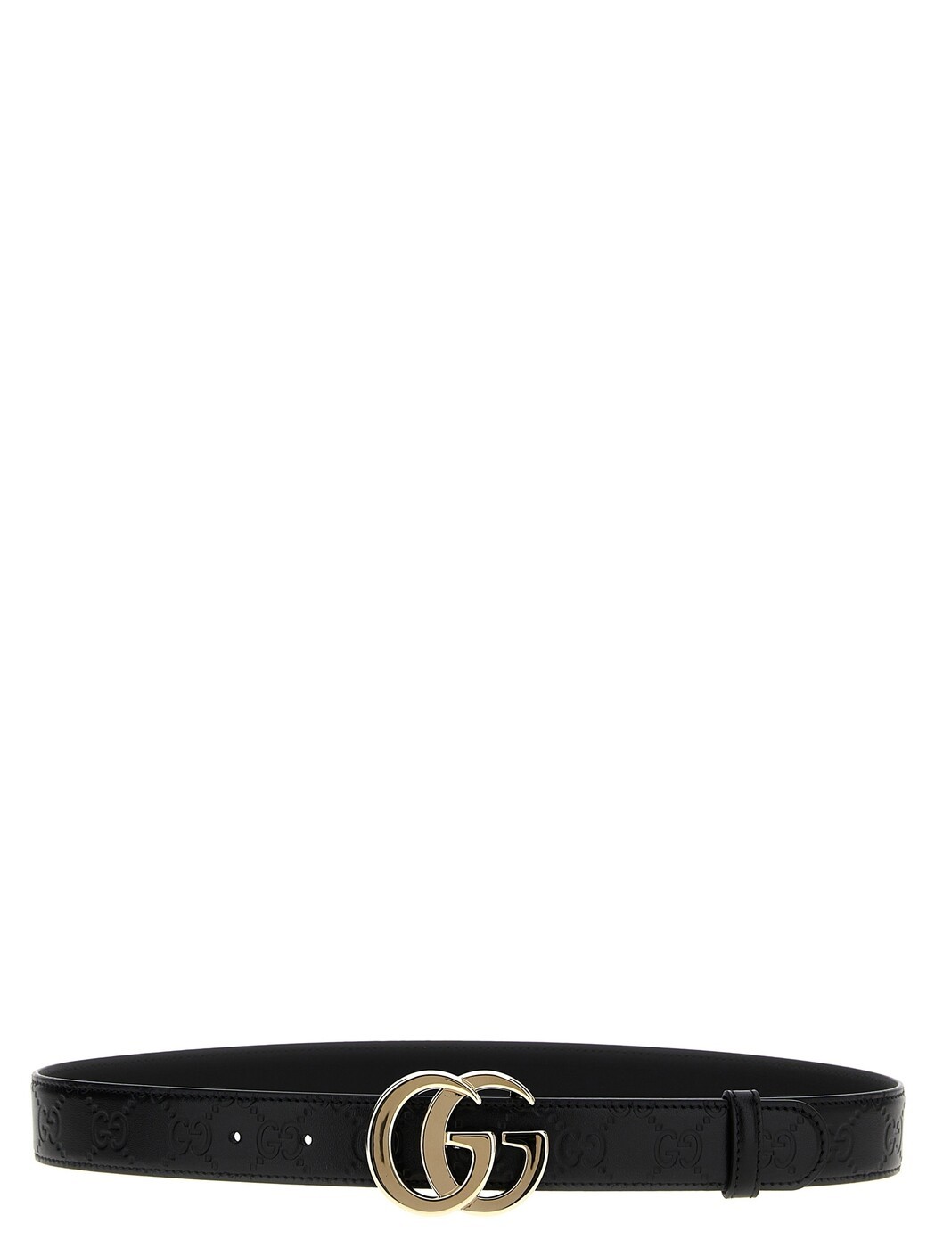 グッチ GUCCI ベルト レディース ブラック Belts 'GG Milano' belt 802949AAD5L1000 Black 関税 送料無料 2024AW ju