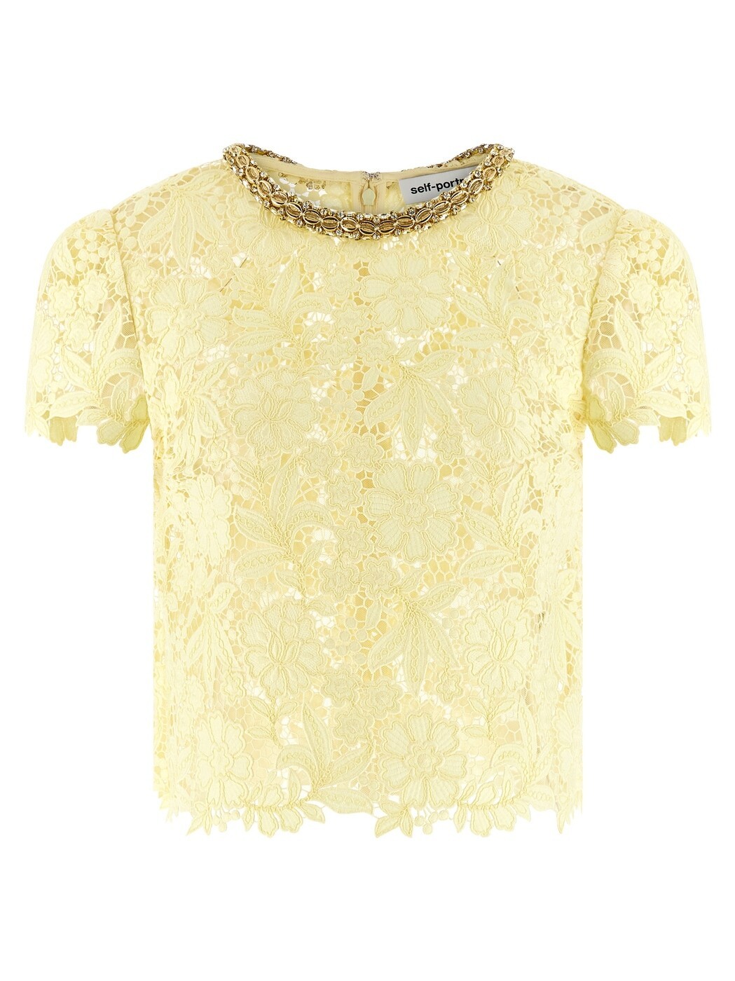 セルフ ポートレート SELF PORTRAIT Tシャツ トップス レディース マルチカラー T-shirts and tops 'Yellow Lace' top SS26096TAYYELLOW Multicolor 関税 送料無料 2026SS ju